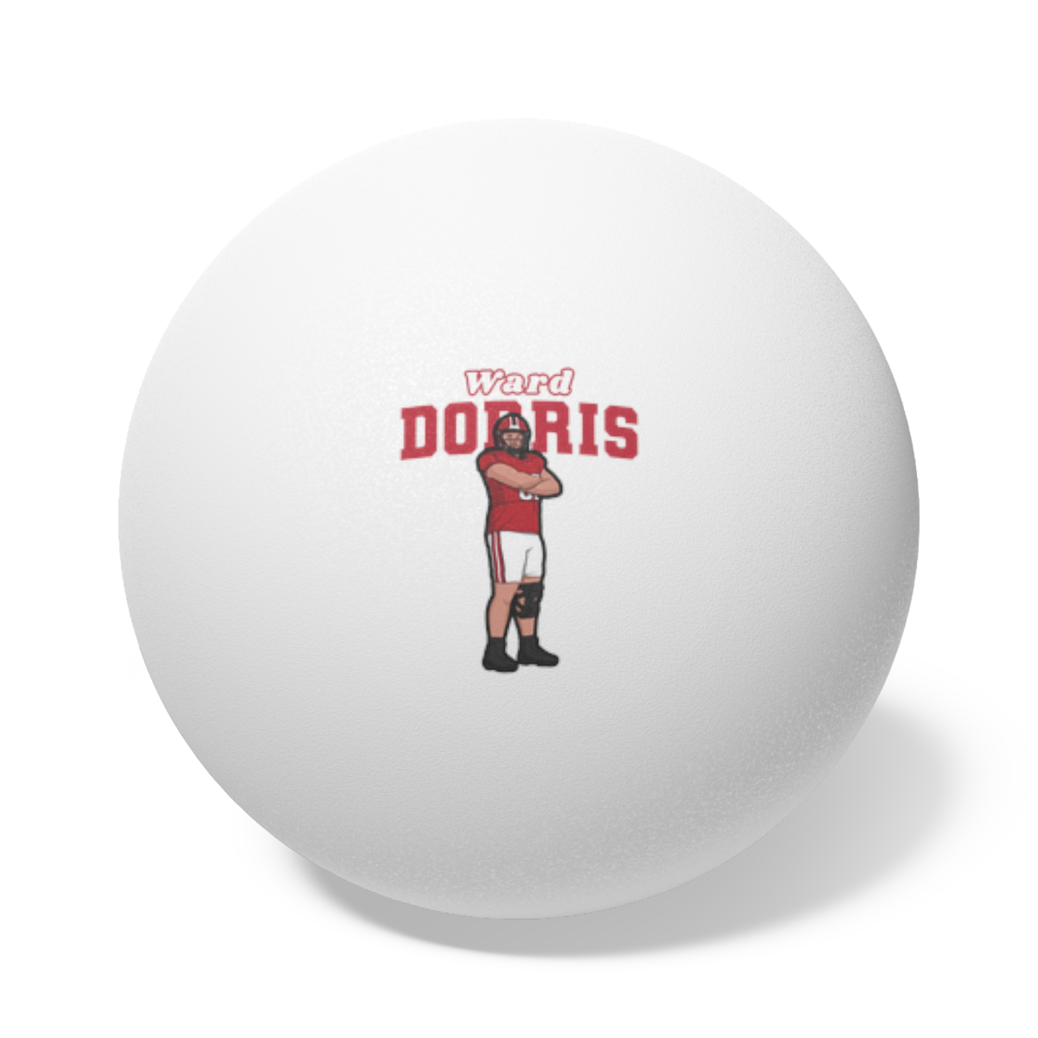 Ping Pong Balls, 6 pcs — character_name_arch in White