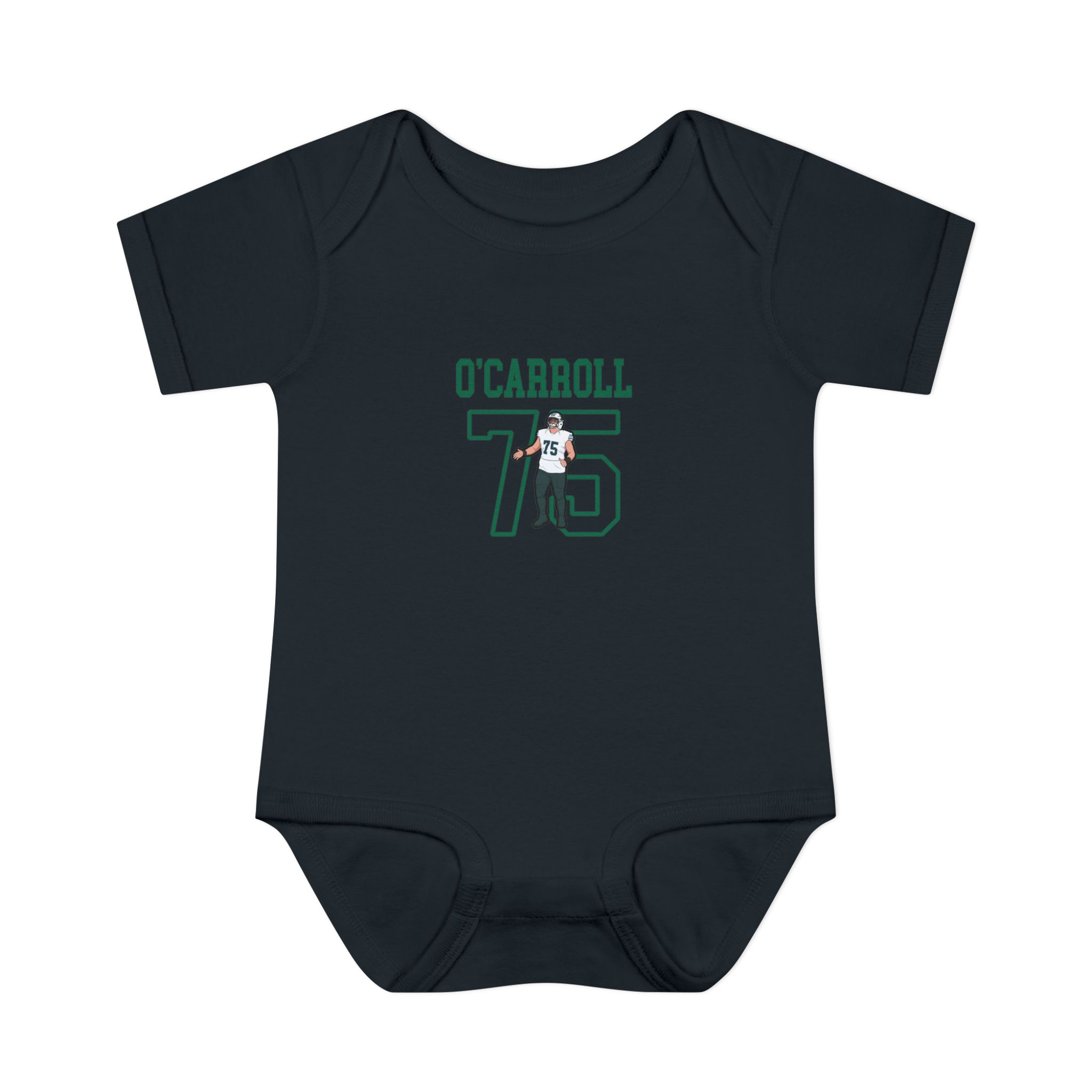 Baby Onesie — character_shirsey in Black