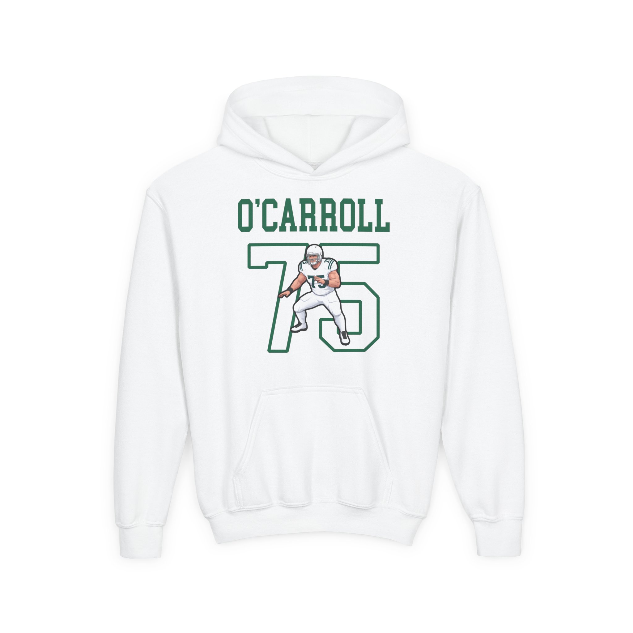 Youth Hoodie — character_shirsey in White