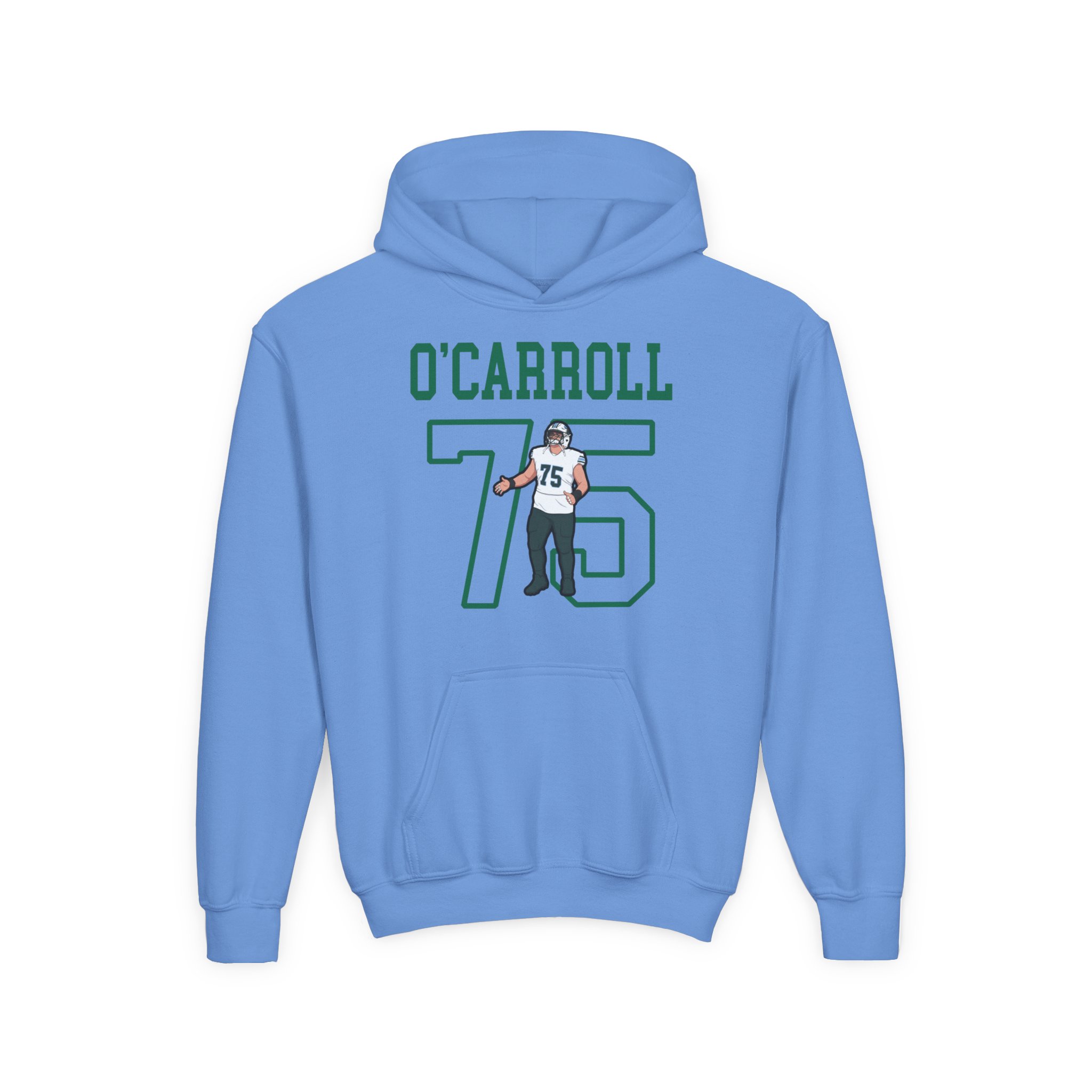 Youth Hoodie — character_shirsey in Blue