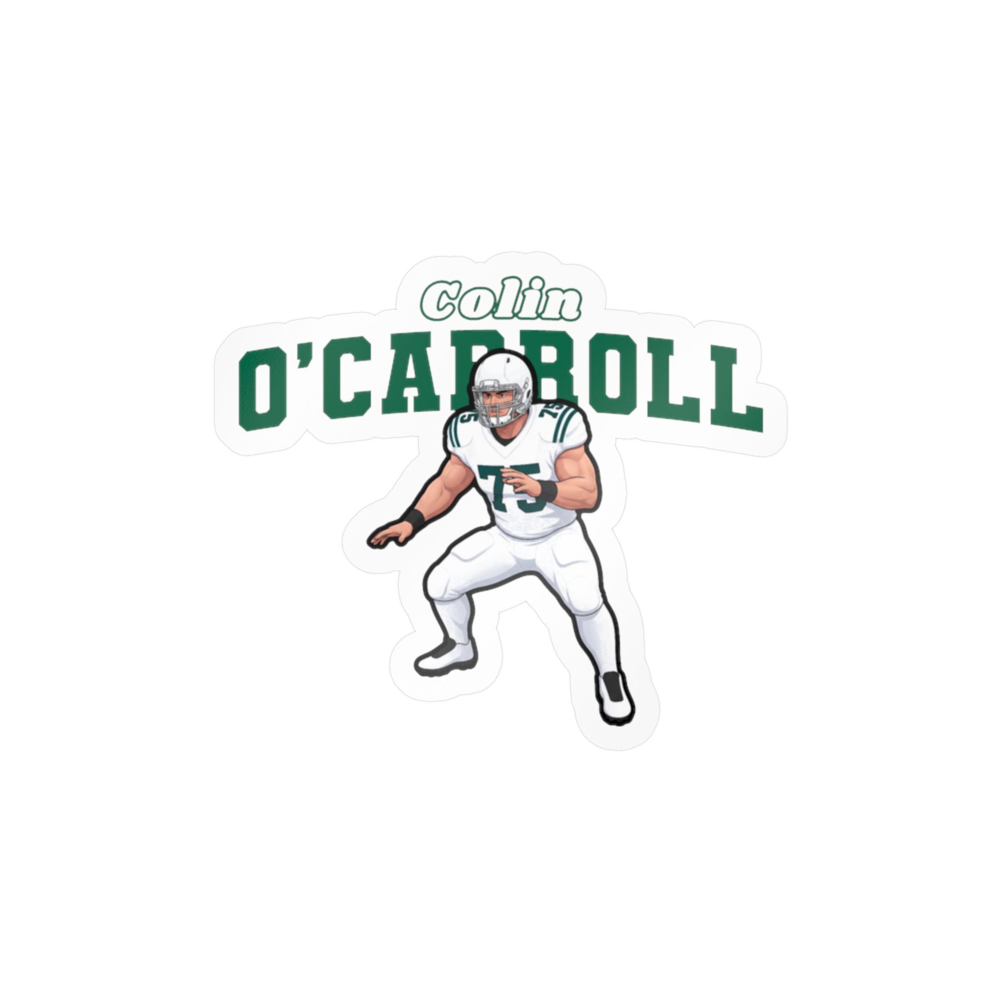 Vinyl Sticker — character_name_arch in Classic