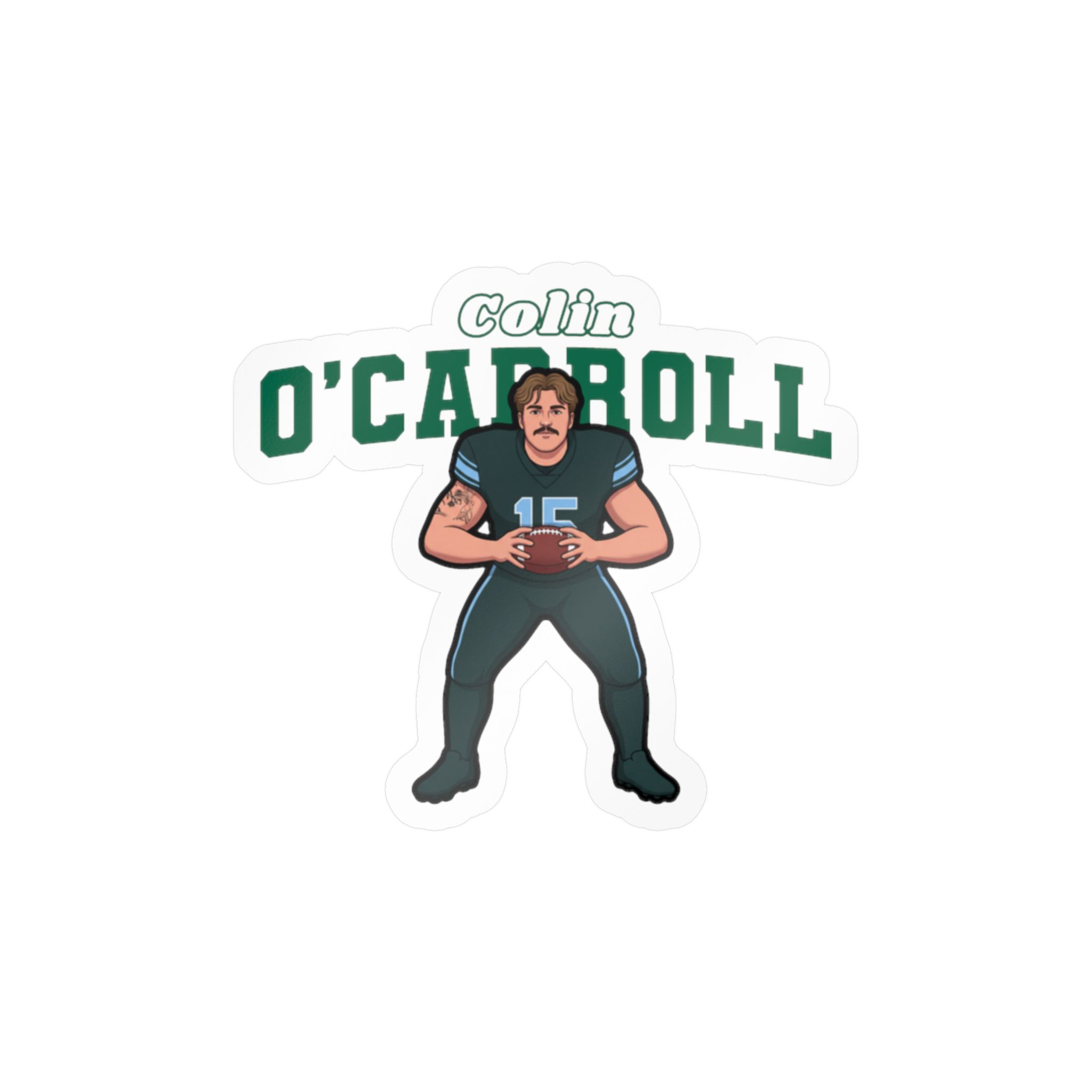 Vinyl Sticker — character_name_arch in Classic