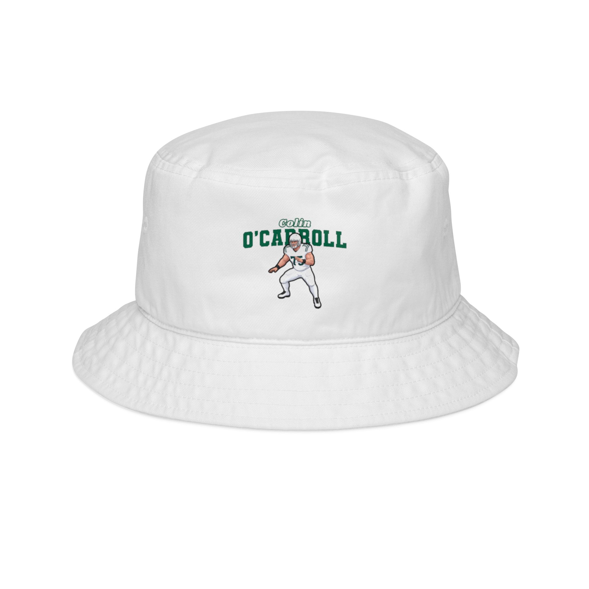 Bucket Hat — character_name_arch in White