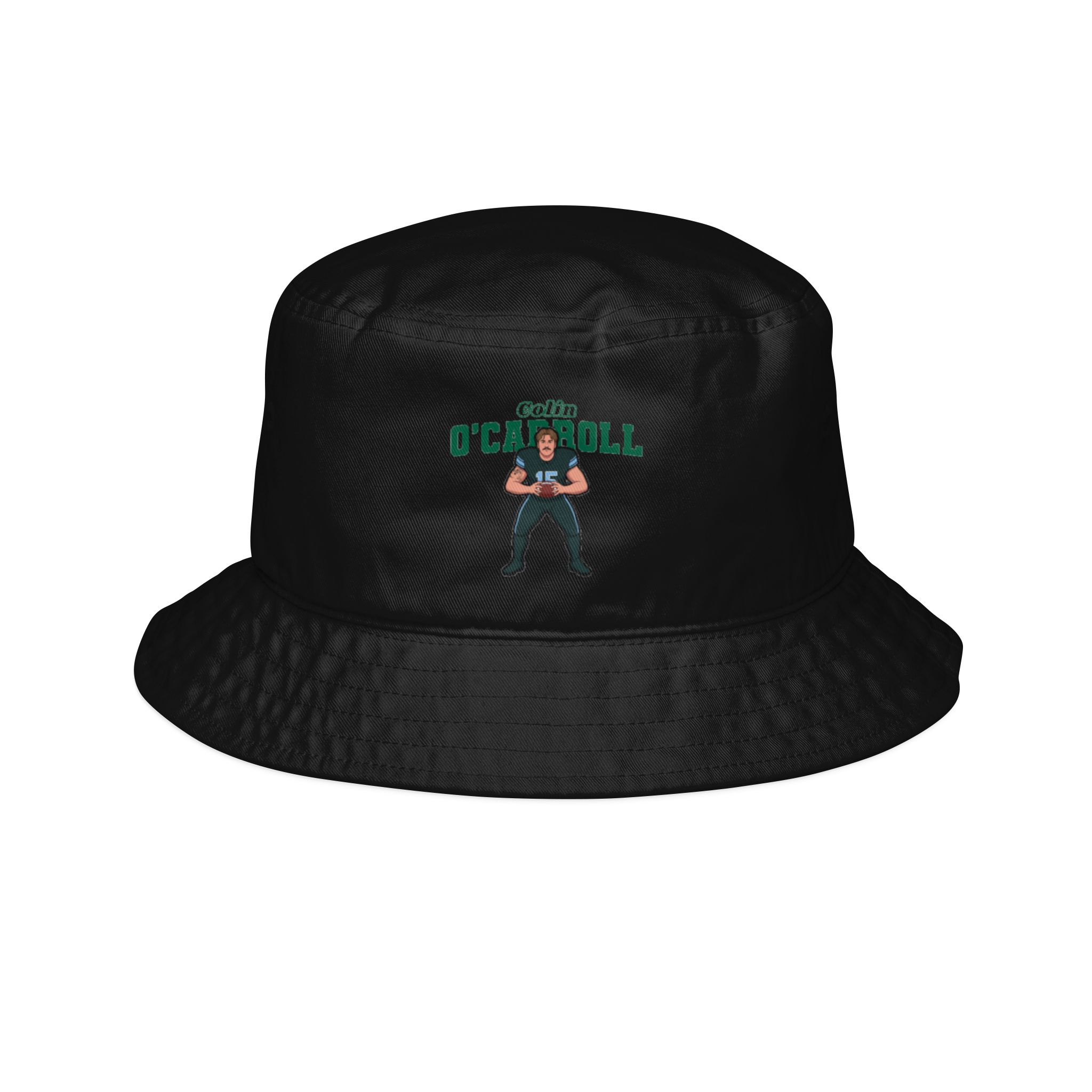 Bucket Hat — character_name_arch in Black
