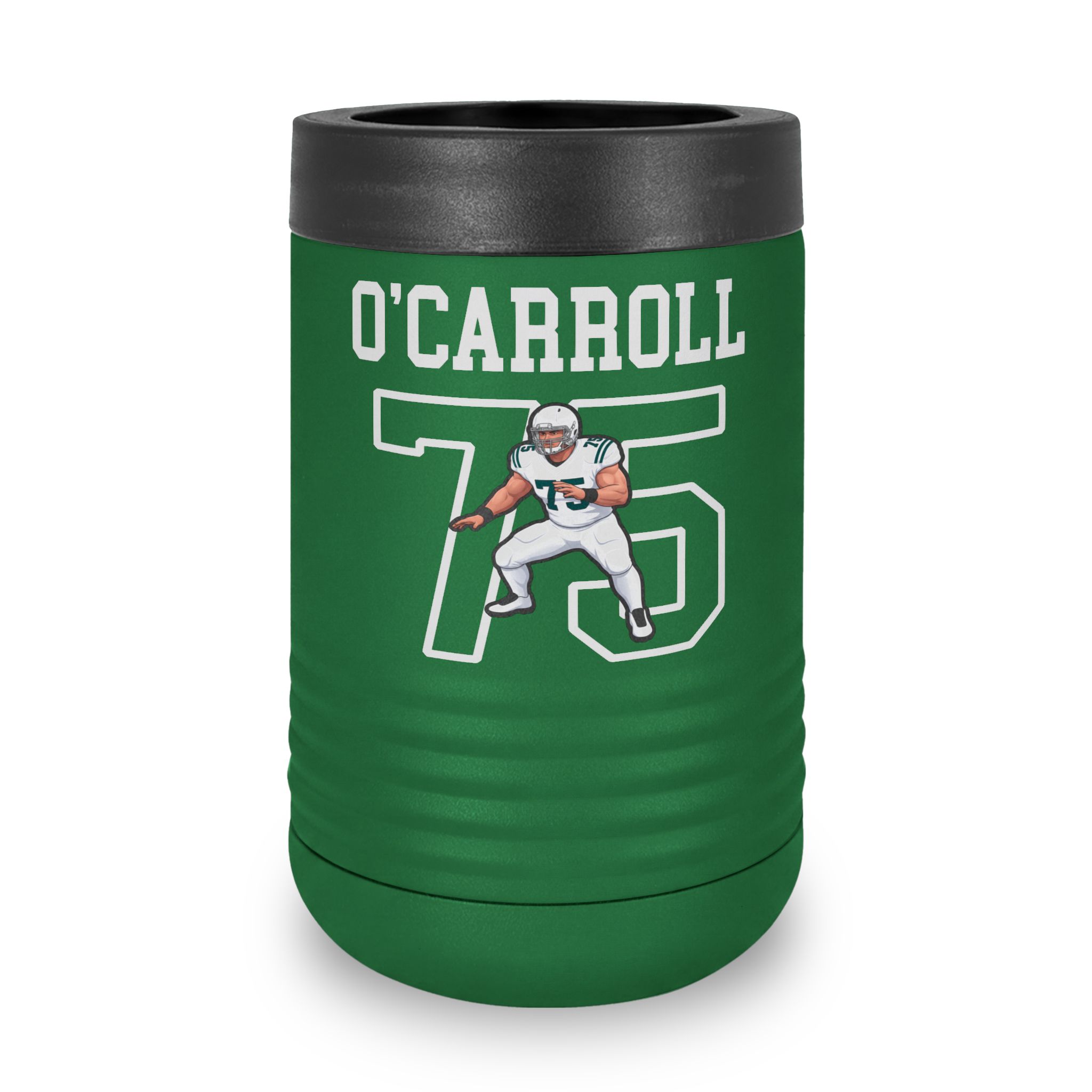 Stainless Can Cooler — character_shirsey in Green