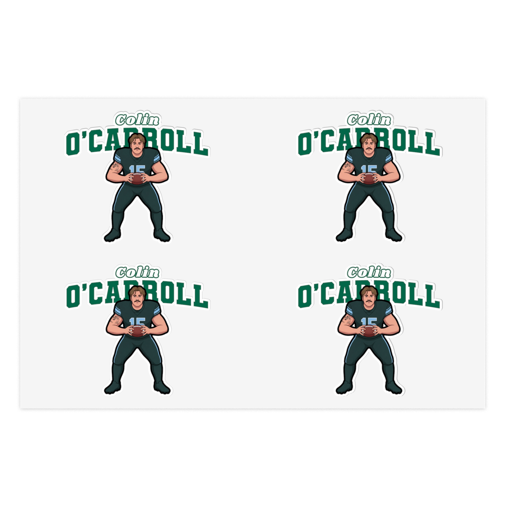 Sticker Sheet — character_name_arch in Classic