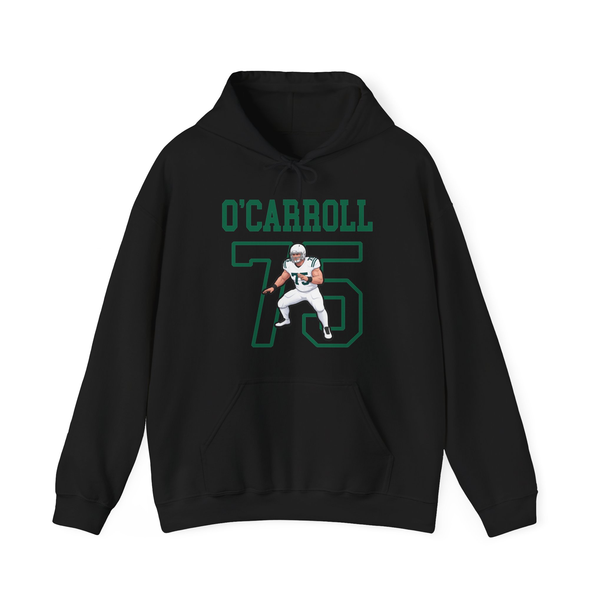 Hoodie — character_shirsey in Black
