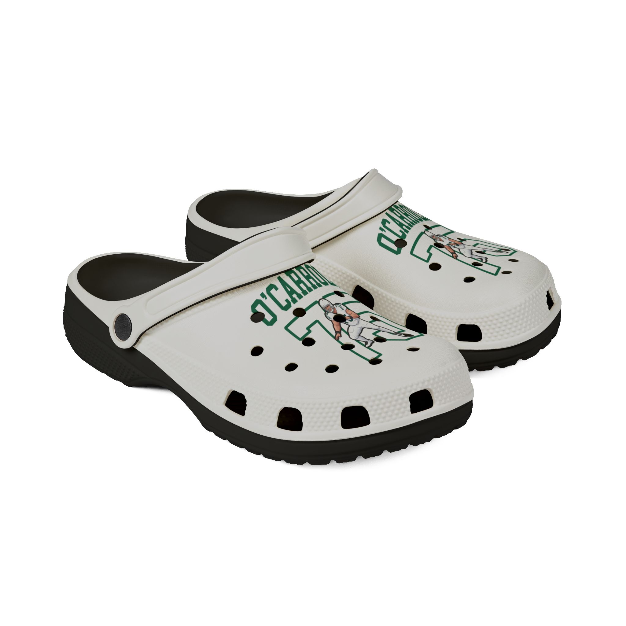 Rubber Clogs — character_shirsey in Black