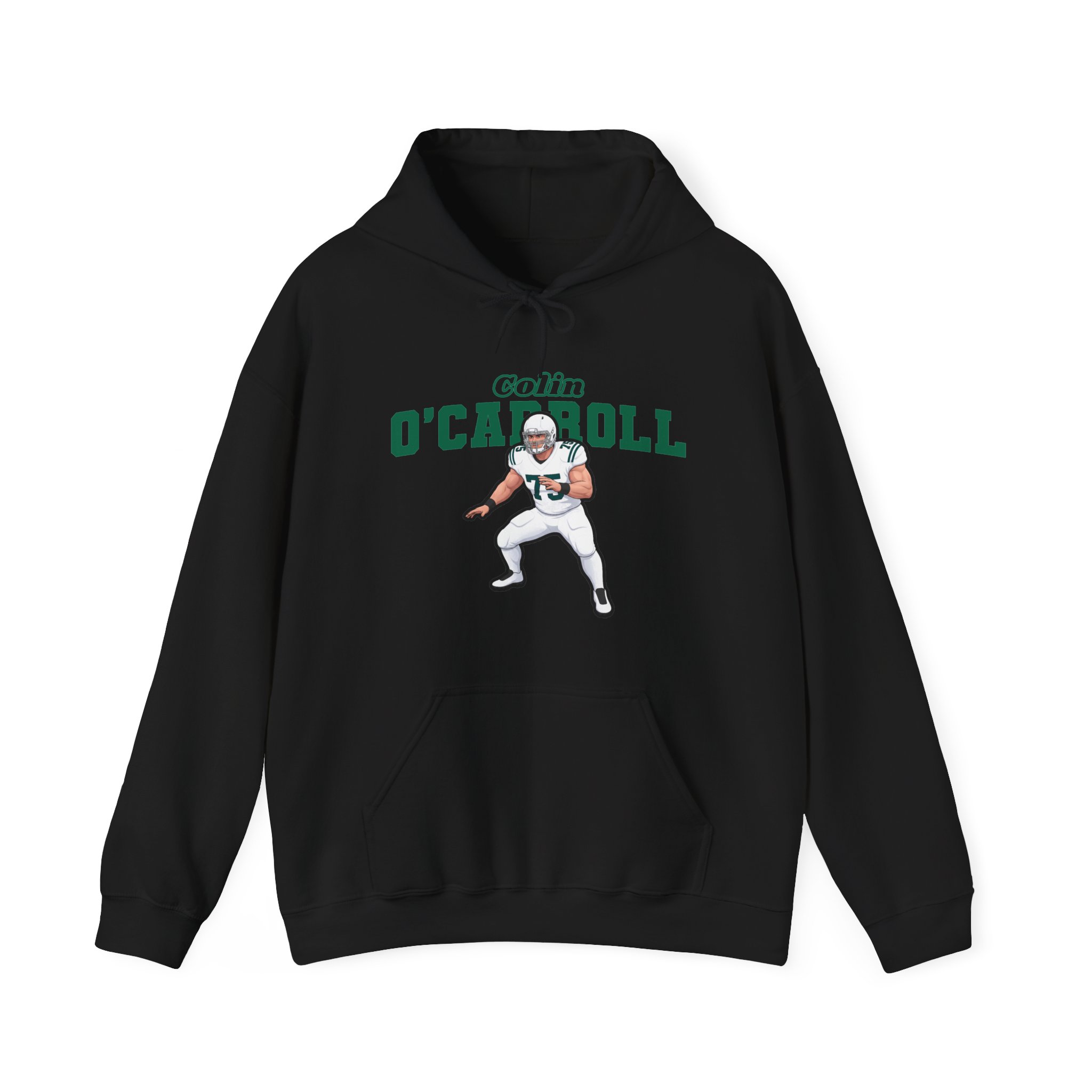 Hoodie — character_name_arch in Black
