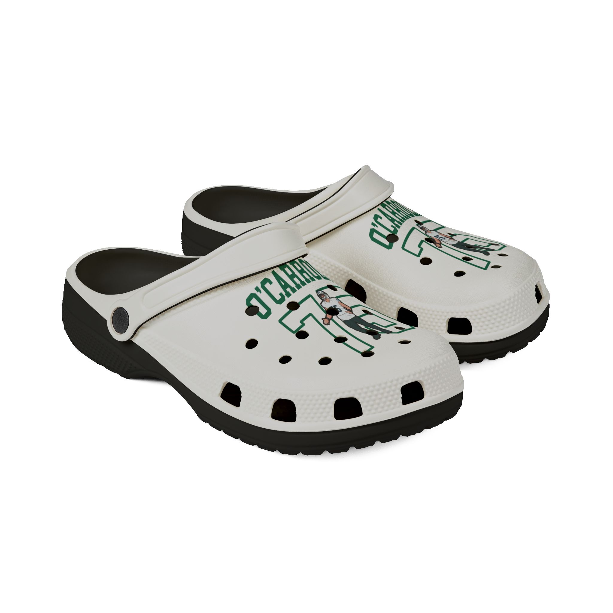 Rubber Clogs — character_shirsey in Black