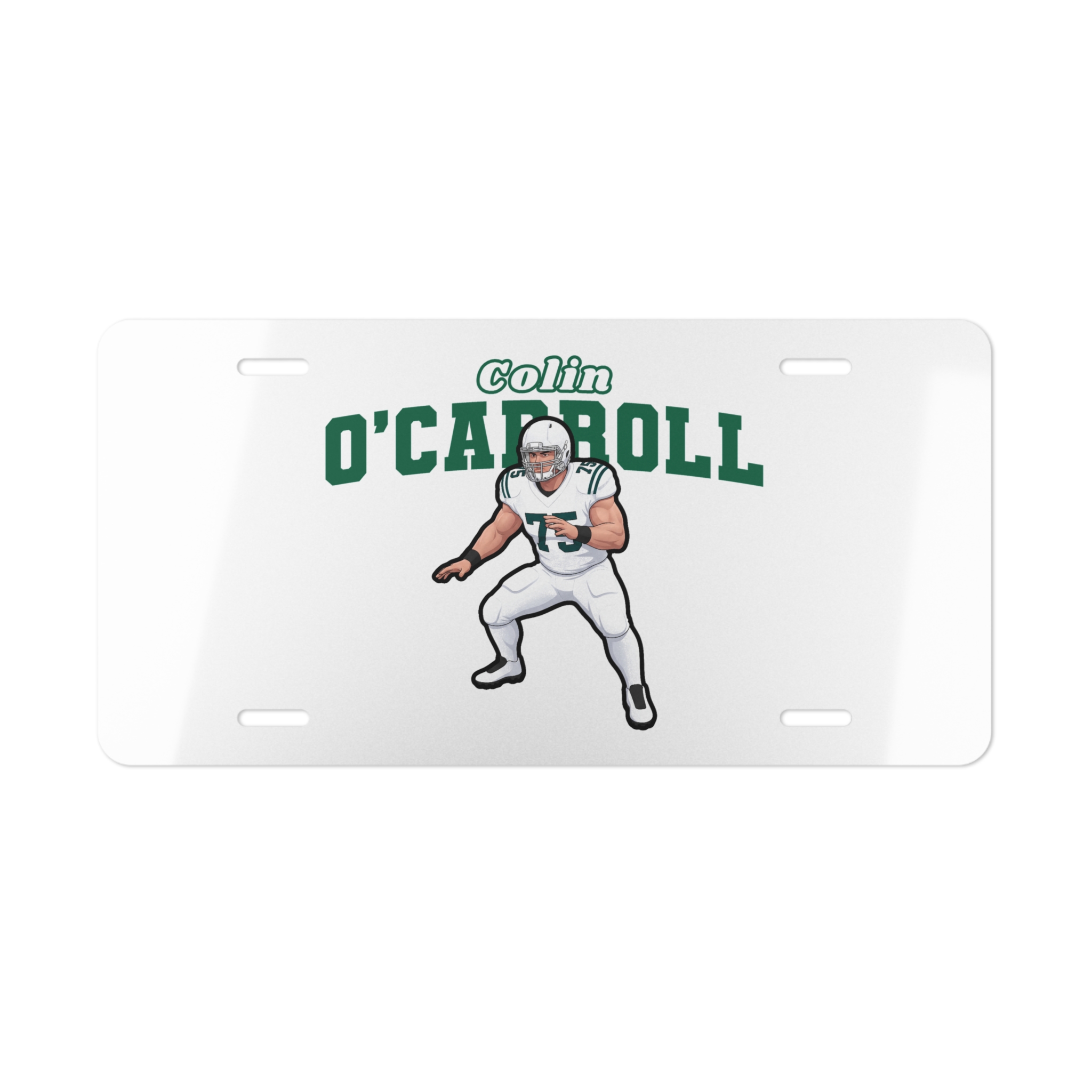 License Plate — character_name_arch in Classic