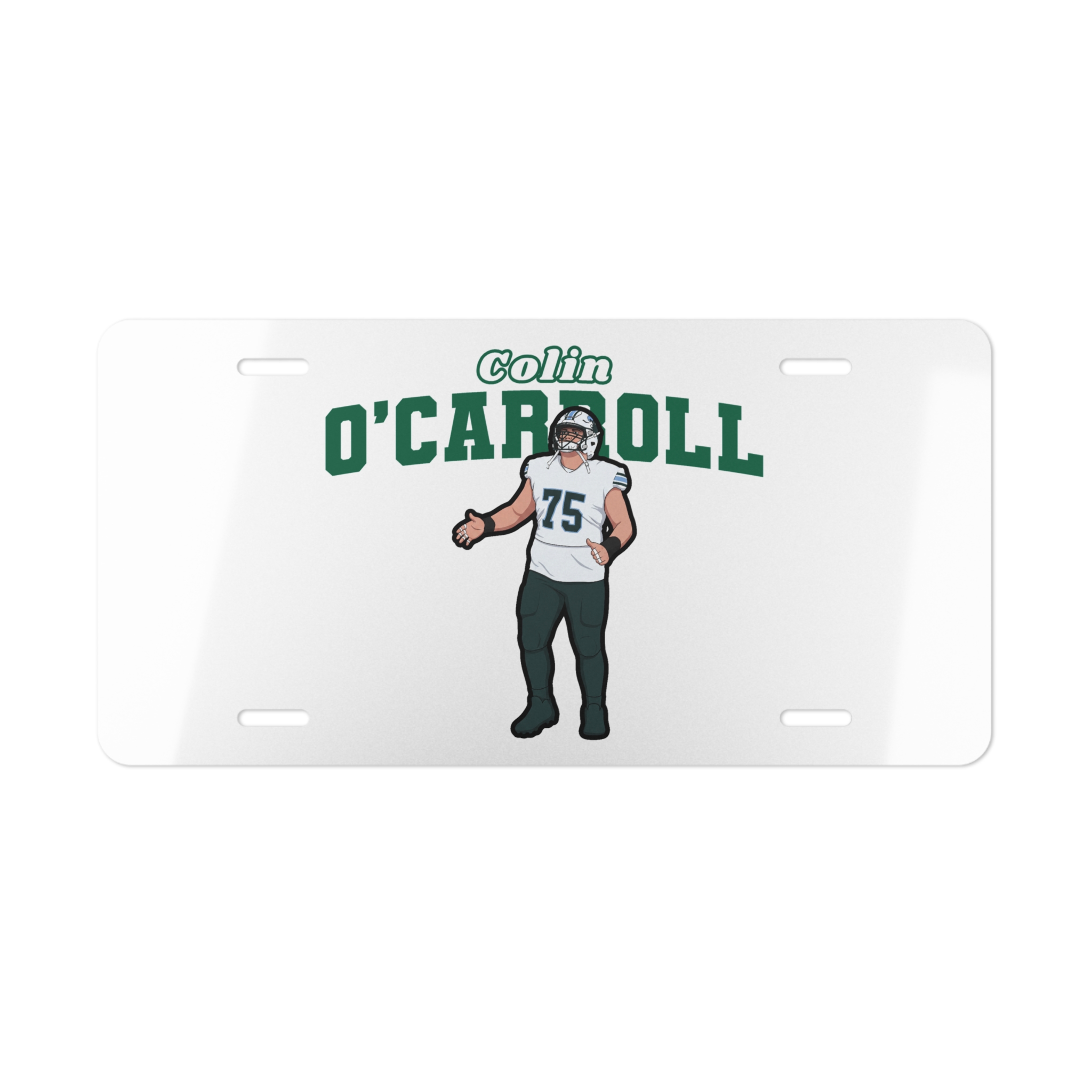 License Plate — character_name_arch in Classic