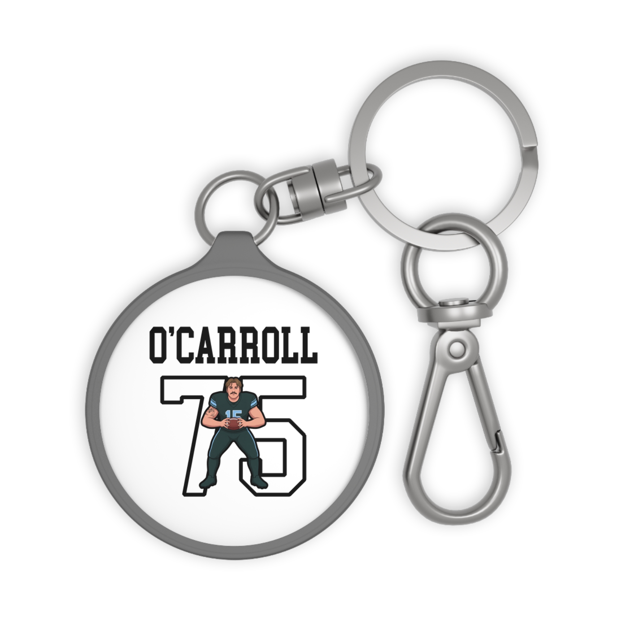 Keychain — character_shirsey in Grey