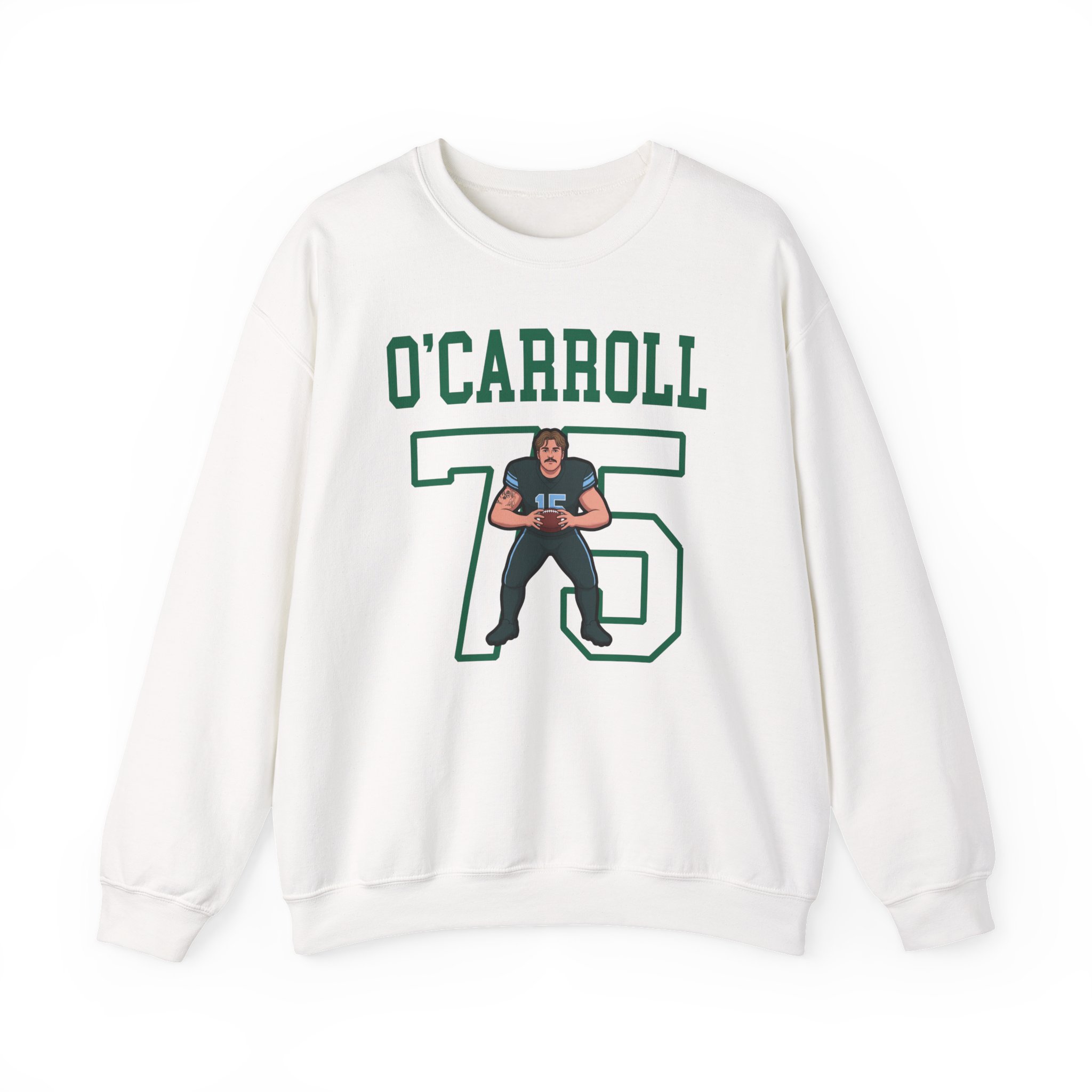 Crewneck Sweatshirt — character_shirsey in White