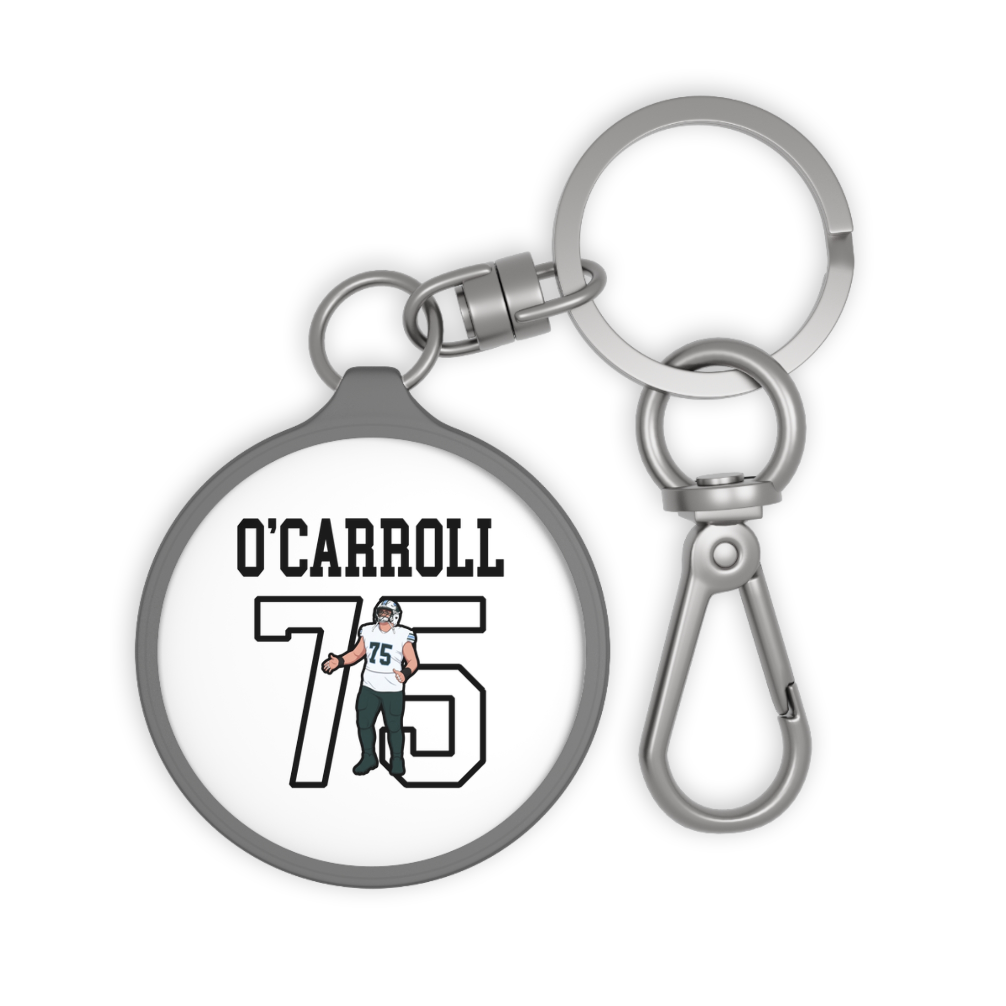 Keychain — character_shirsey in Grey