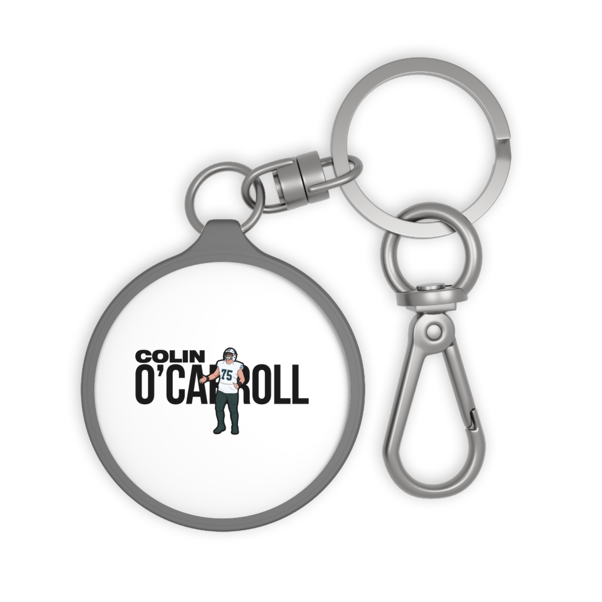 Keychain — character_player_name in Grey