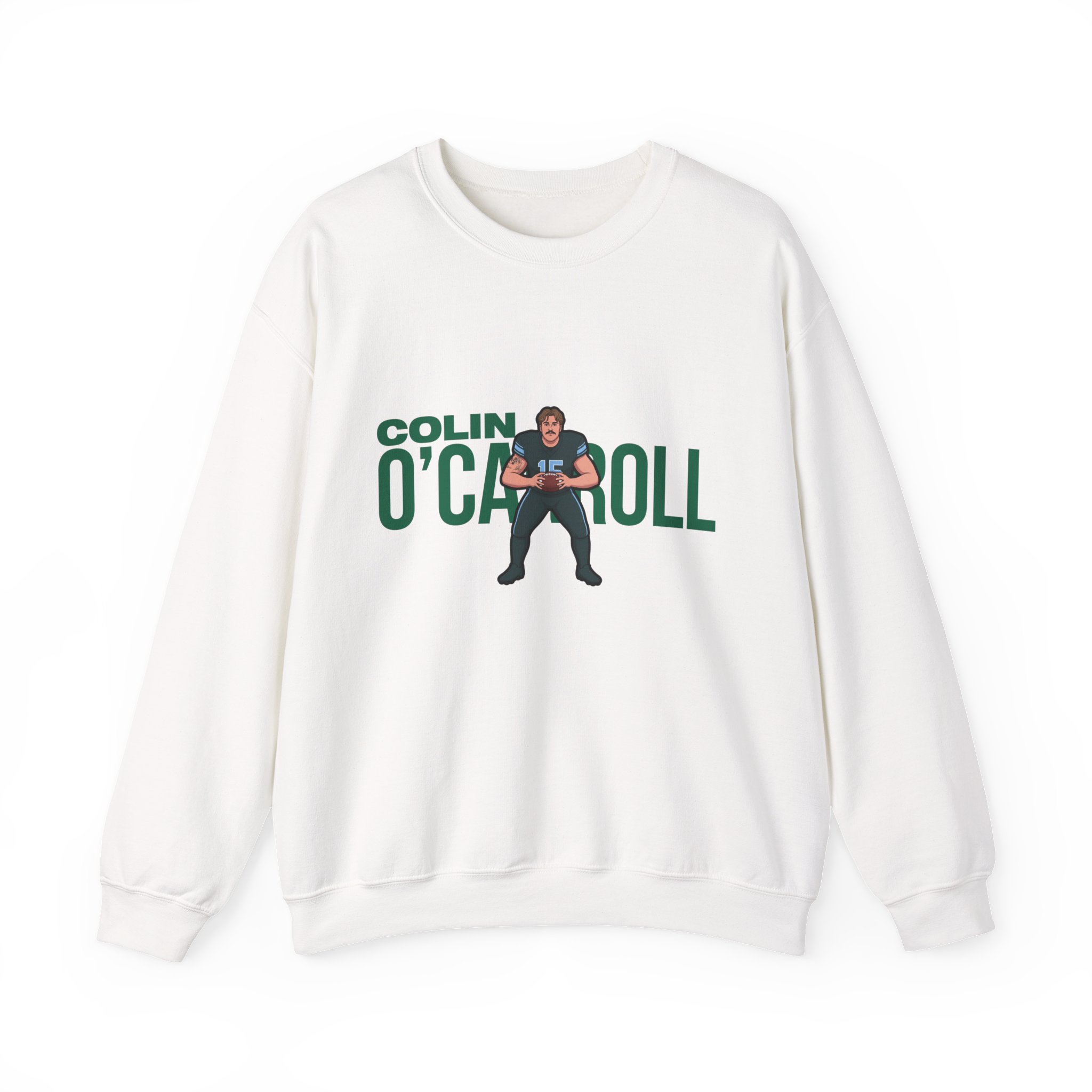 Crewneck Sweatshirt — character_player_name in White