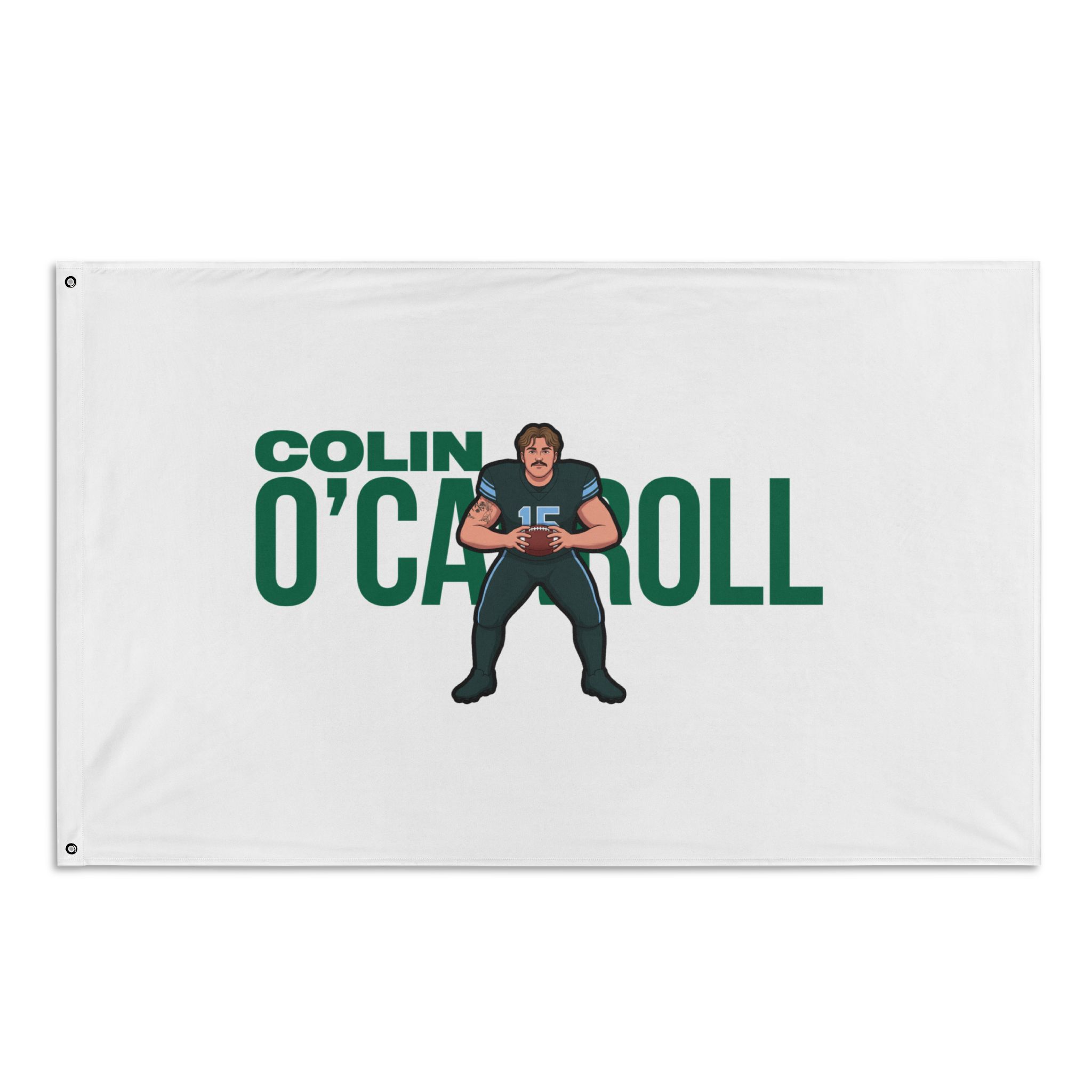Flag (35 × 56 in) — character_player_name in Classic