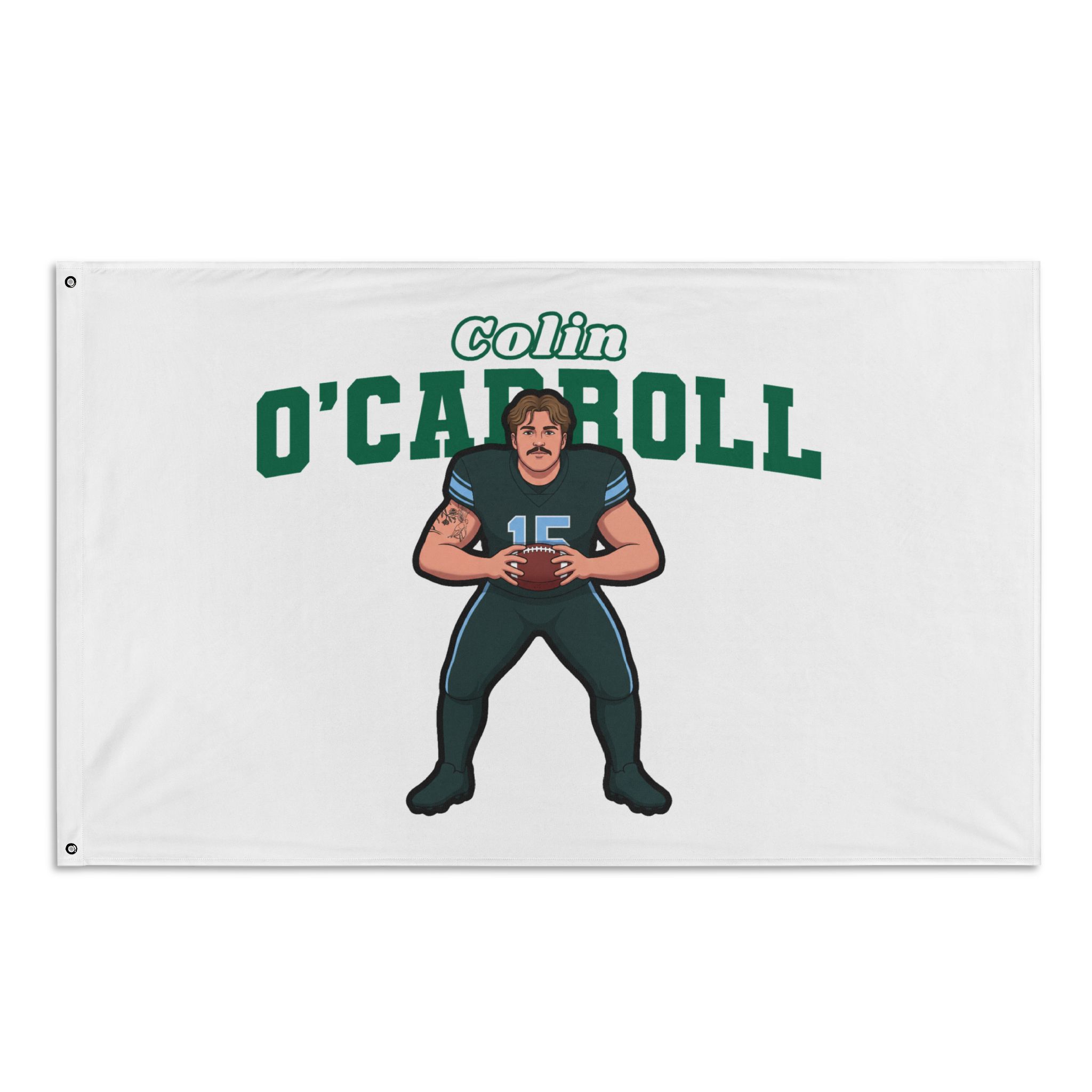 Flag (35 × 56 in) — character_name_arch in Classic