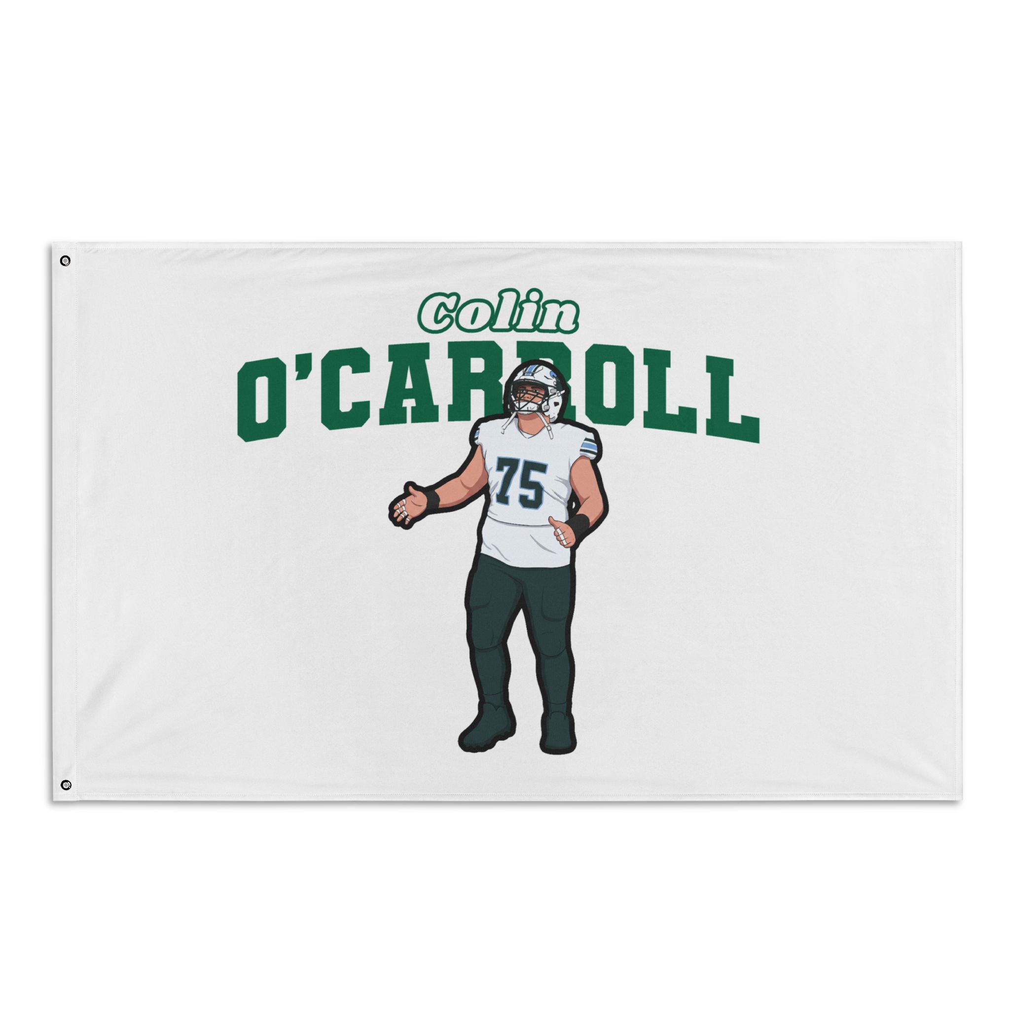 Flag (35 × 56 in) — character_name_arch in Classic