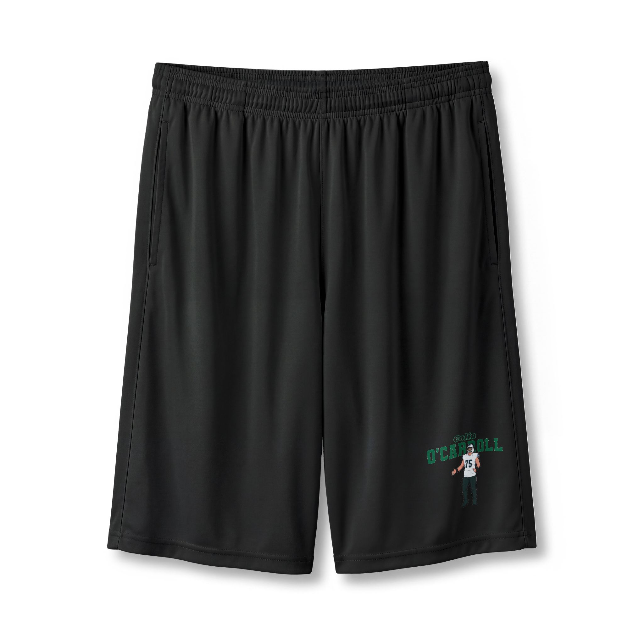 Shorts — character_name_arch in Black