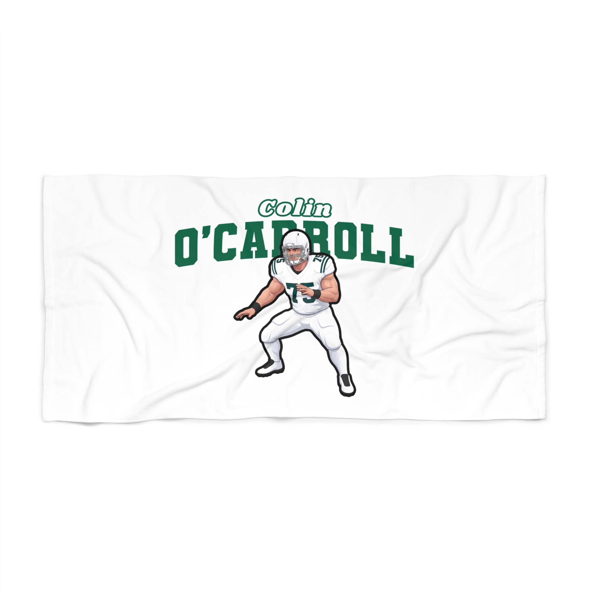 Beach Towel — character_name_arch in Classic
