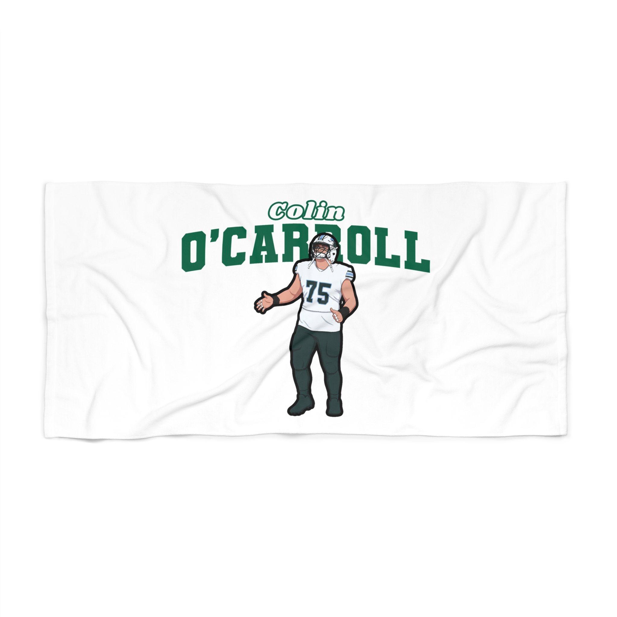 Beach Towel — character_name_arch in Classic
