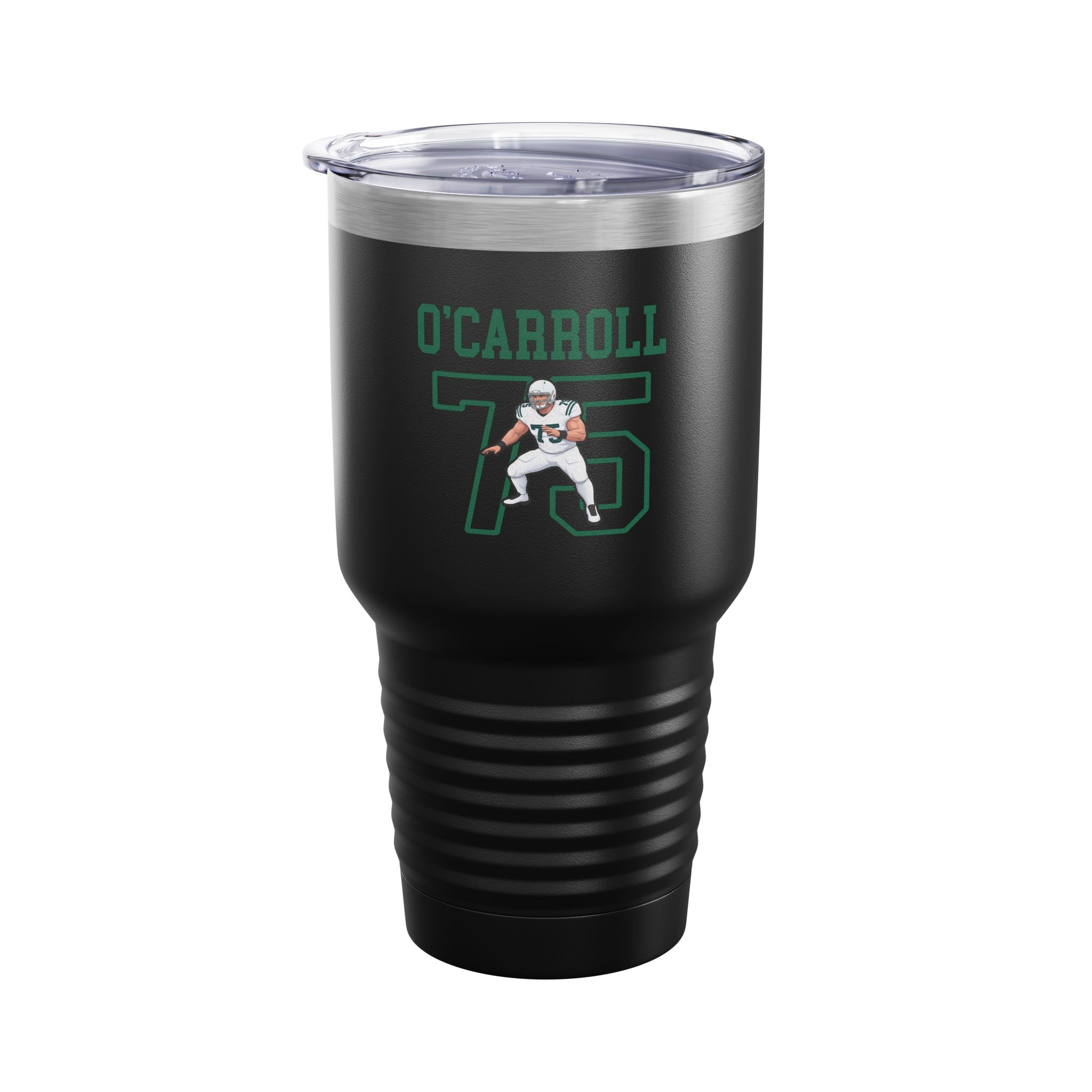 30oz Tumbler — character_shirsey in Black