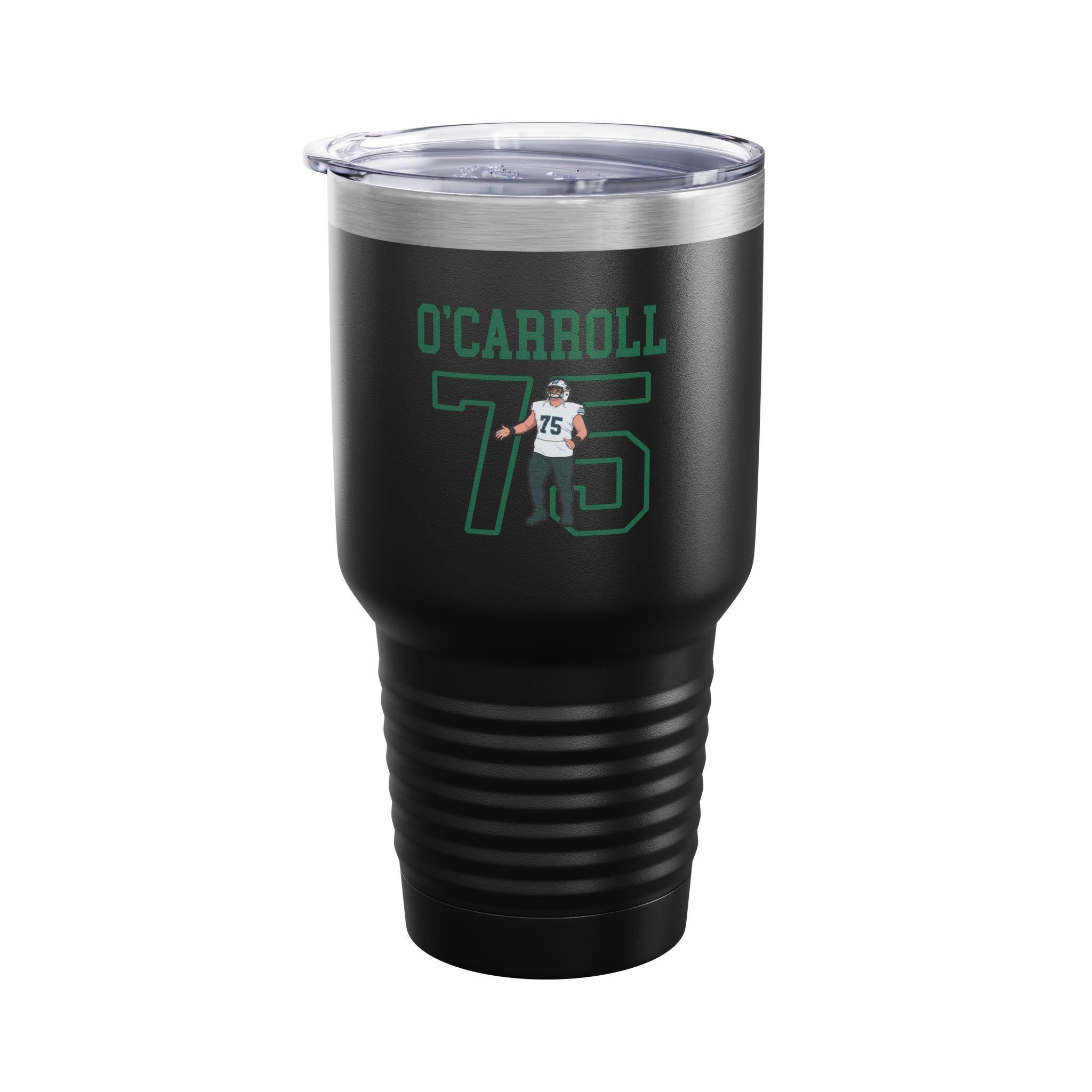 30oz Tumbler — character_shirsey in Black