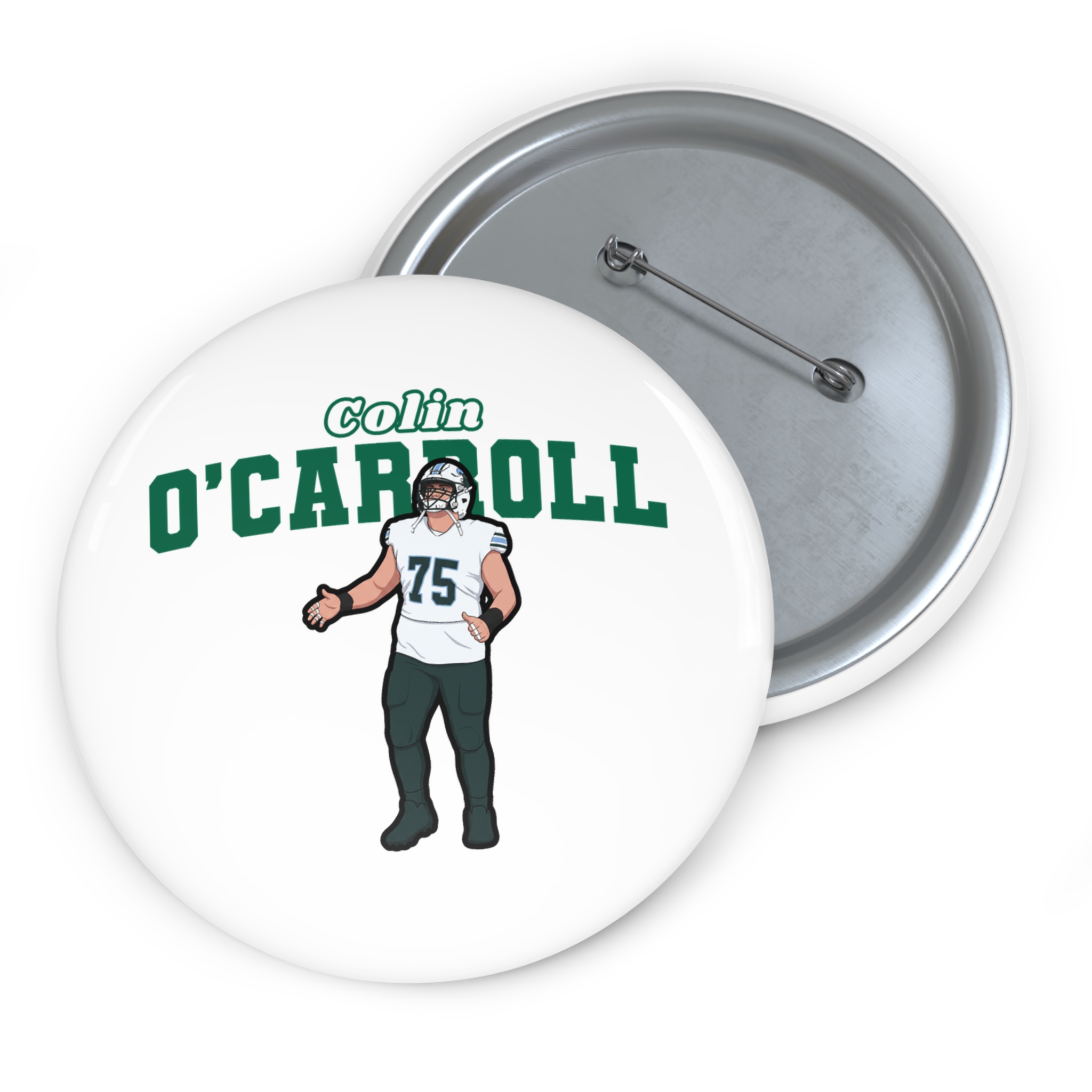Game Day Pin — character_name_arch in Classic