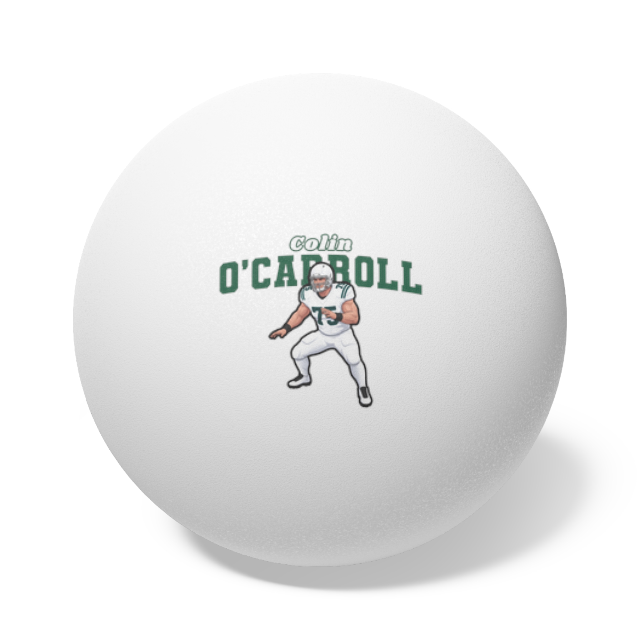 Ping Pong Balls, 6 pcs — character_name_arch in White