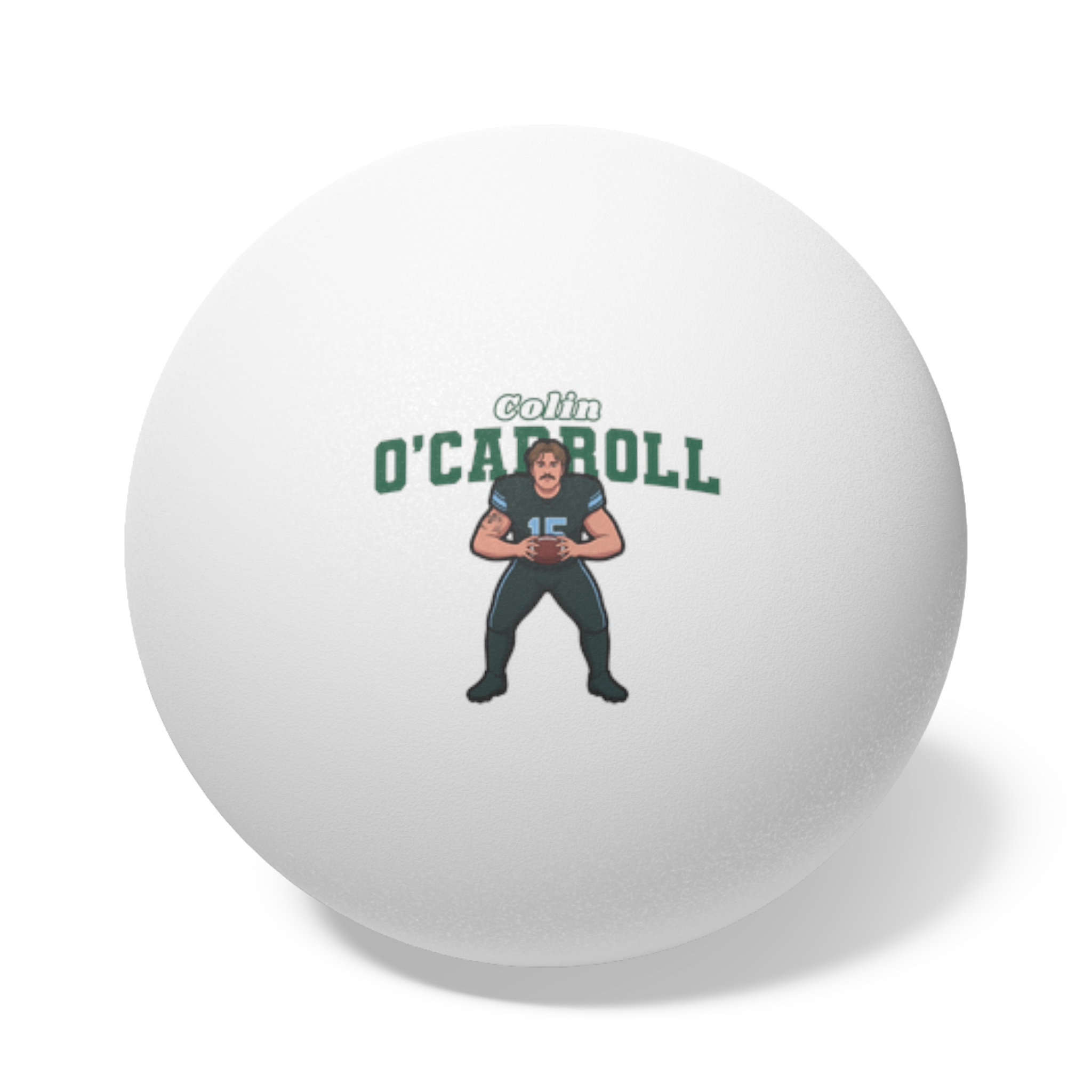 Ping Pong Balls, 6 pcs — character_name_arch in White