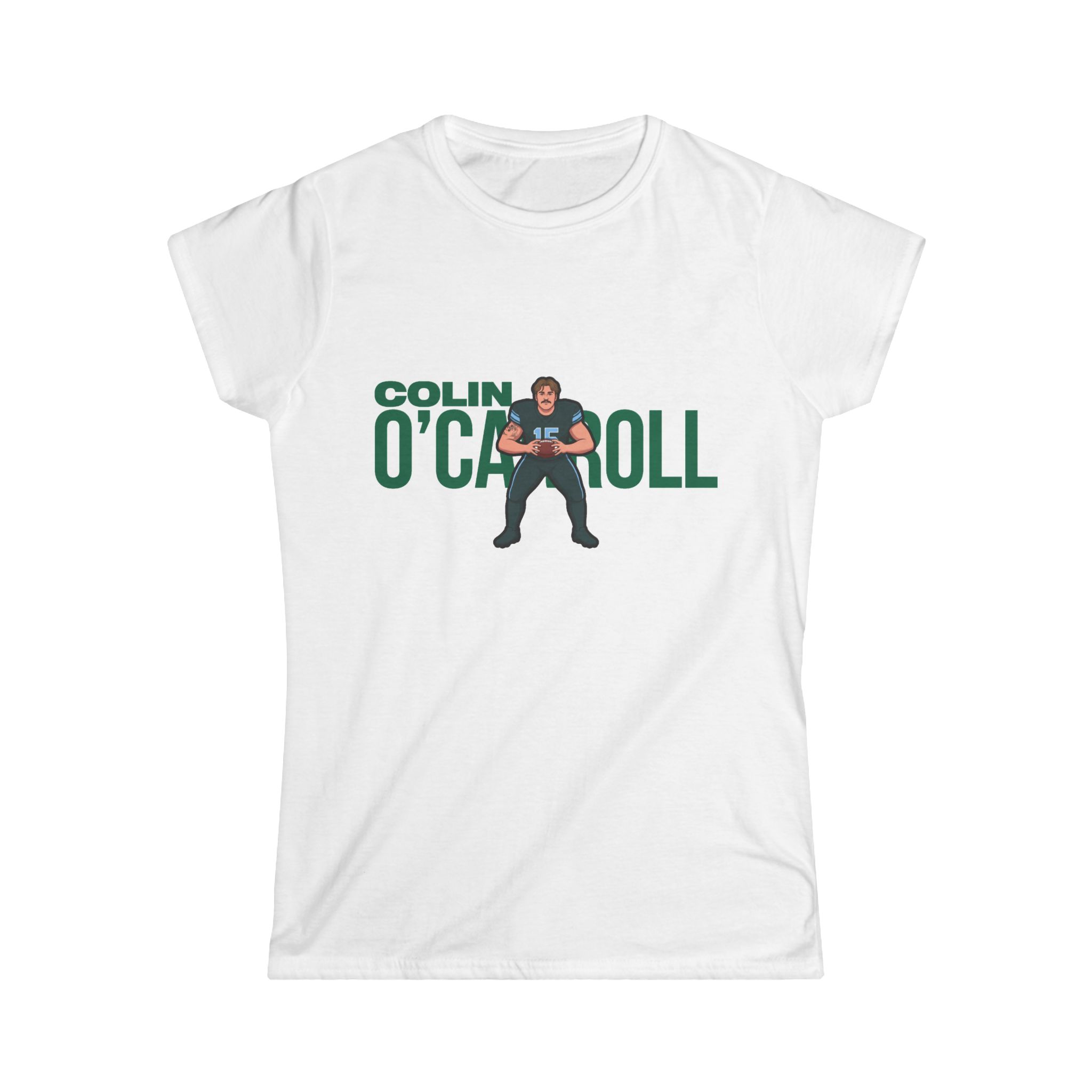 Women's Softstyle Tee — character_player_name in White