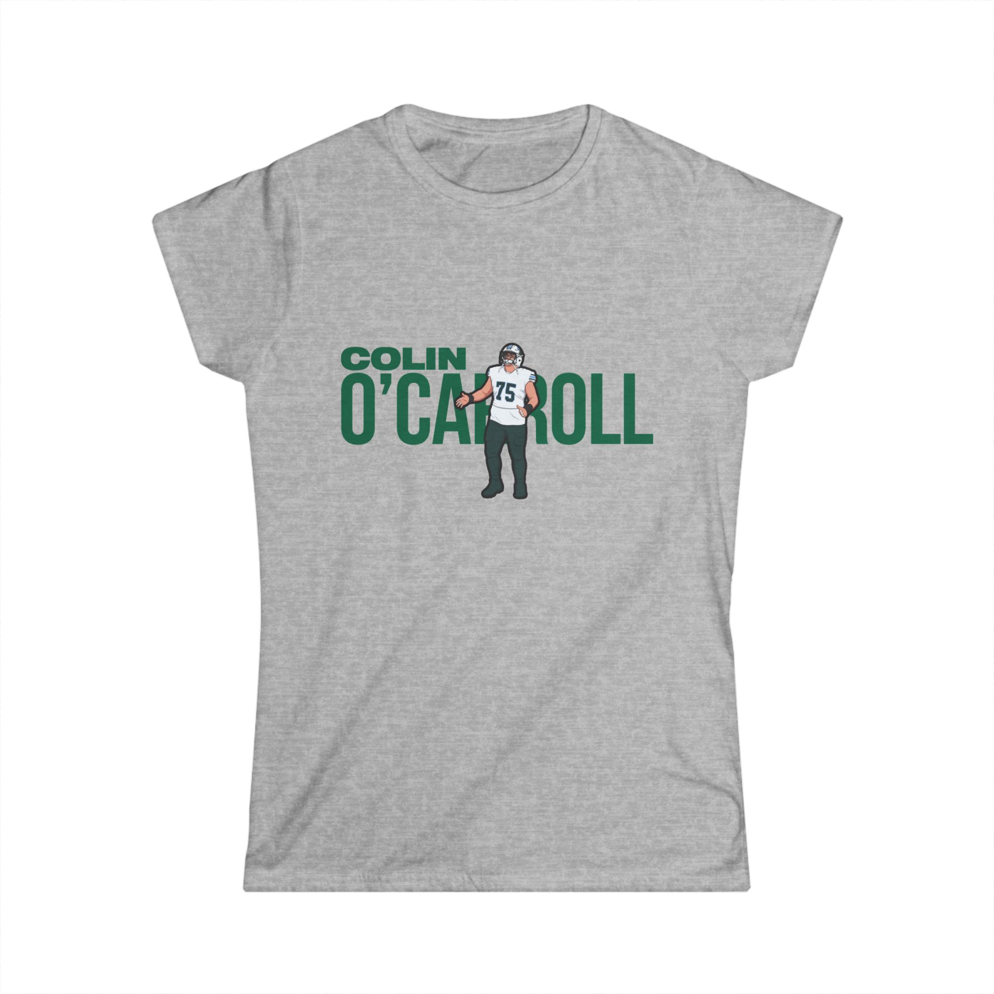 Women's Softstyle Tee — character_player_name in Grey