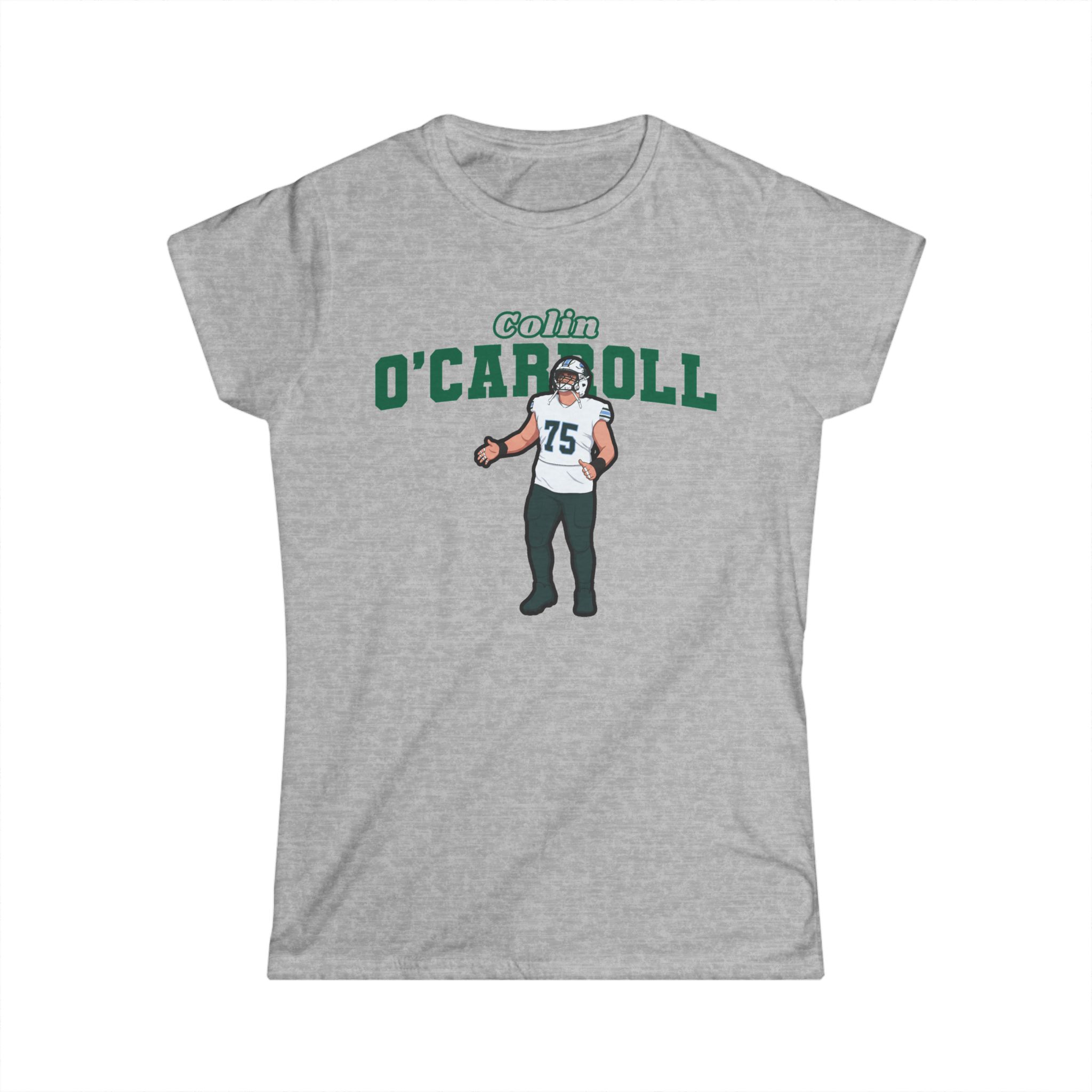 Women's Softstyle Tee — character_name_arch in Grey