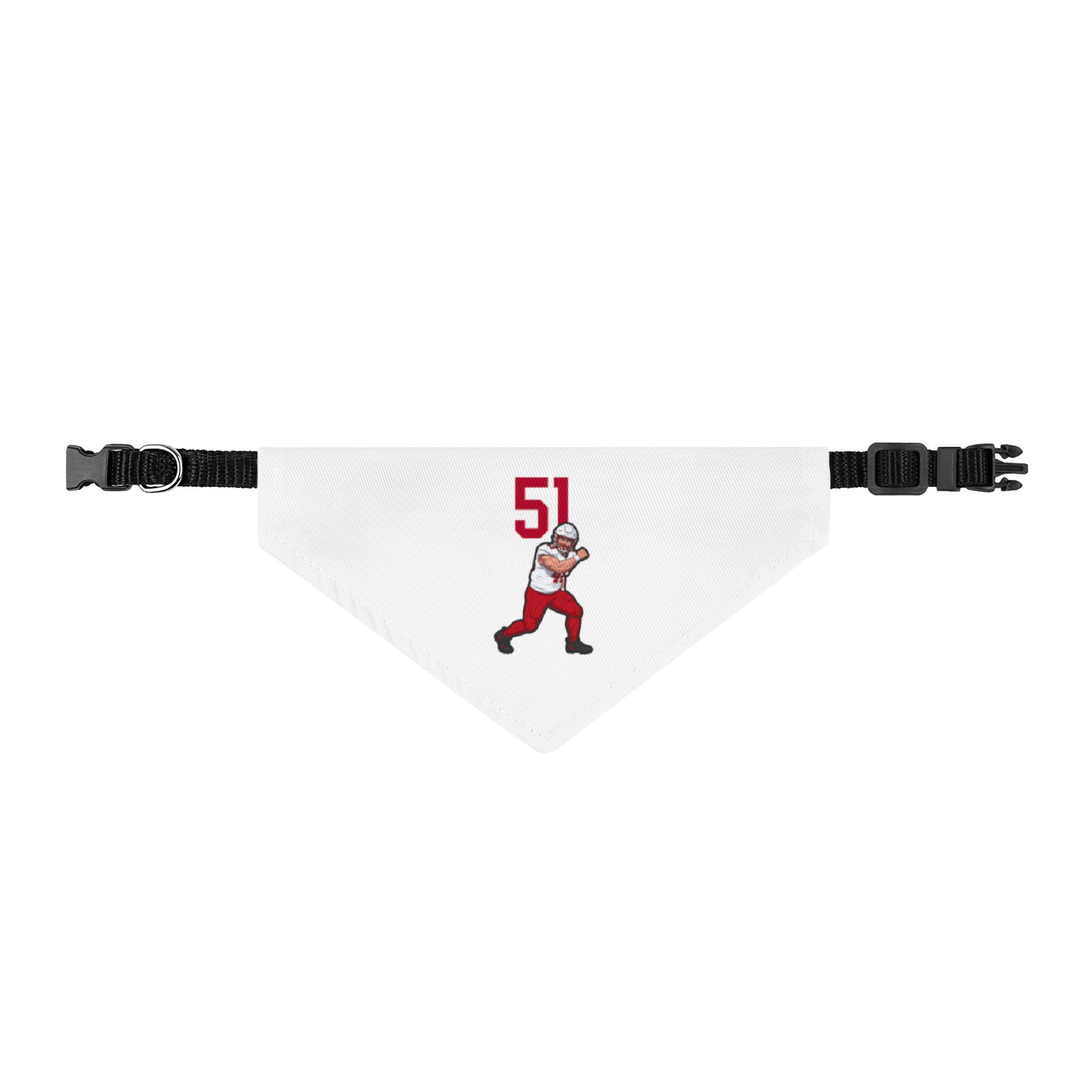 Pet Bandana — character_number_top in Classic