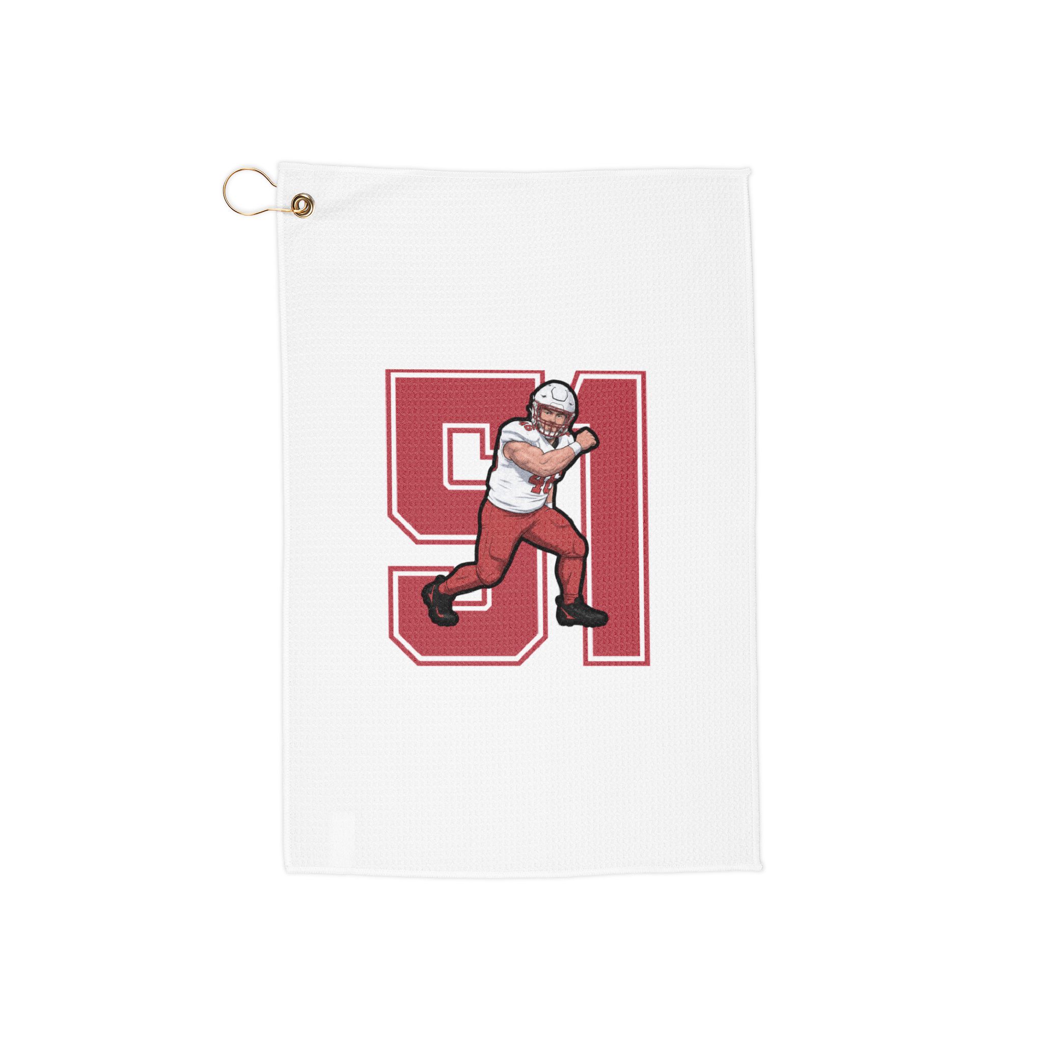 Golf Towel — character_number in Classic