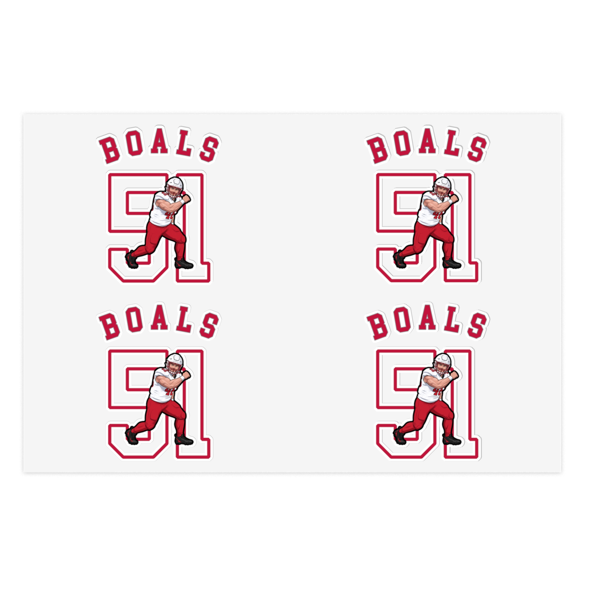 Sticker Sheet — character_shirsey_arch in Classic