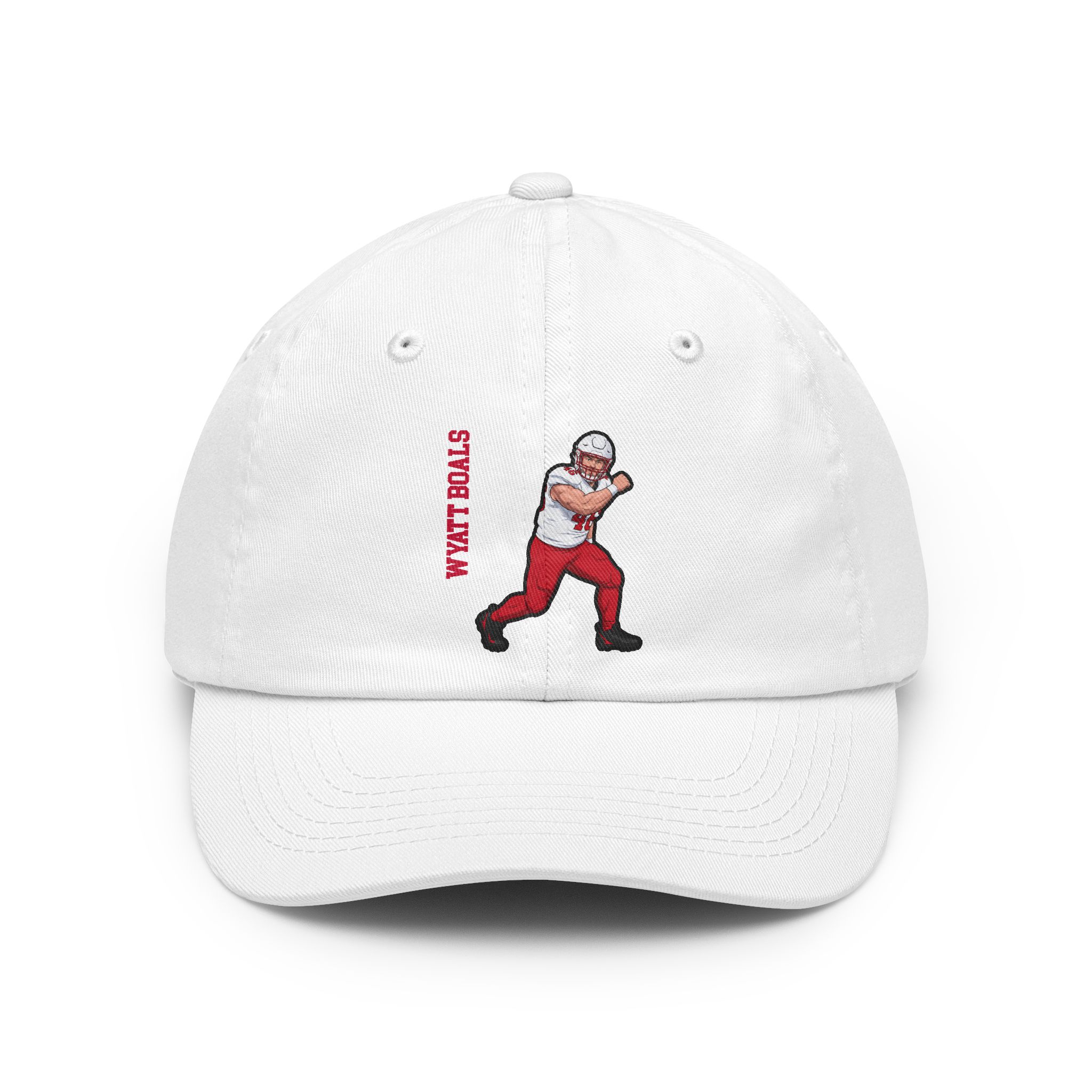 Classic Cap — character_name_vertical in White