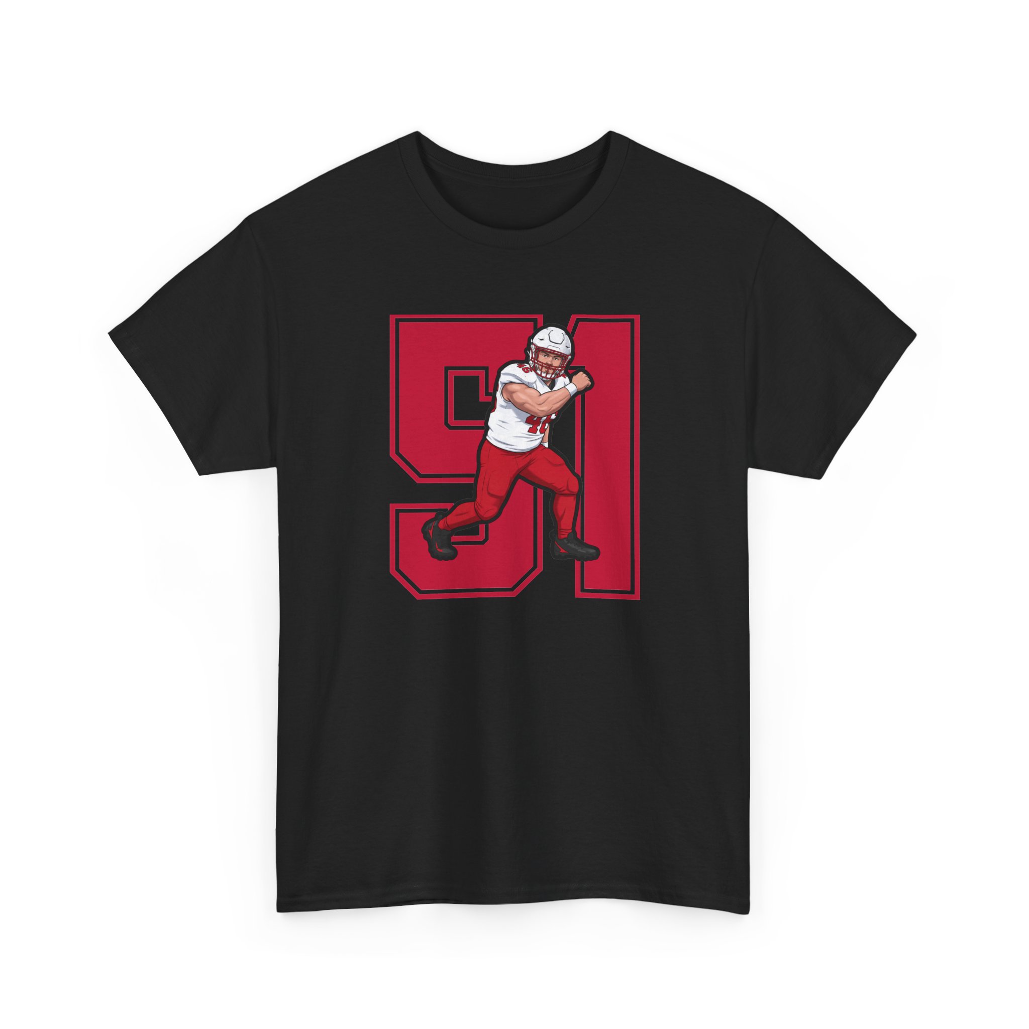 Tee — character_number in Black
