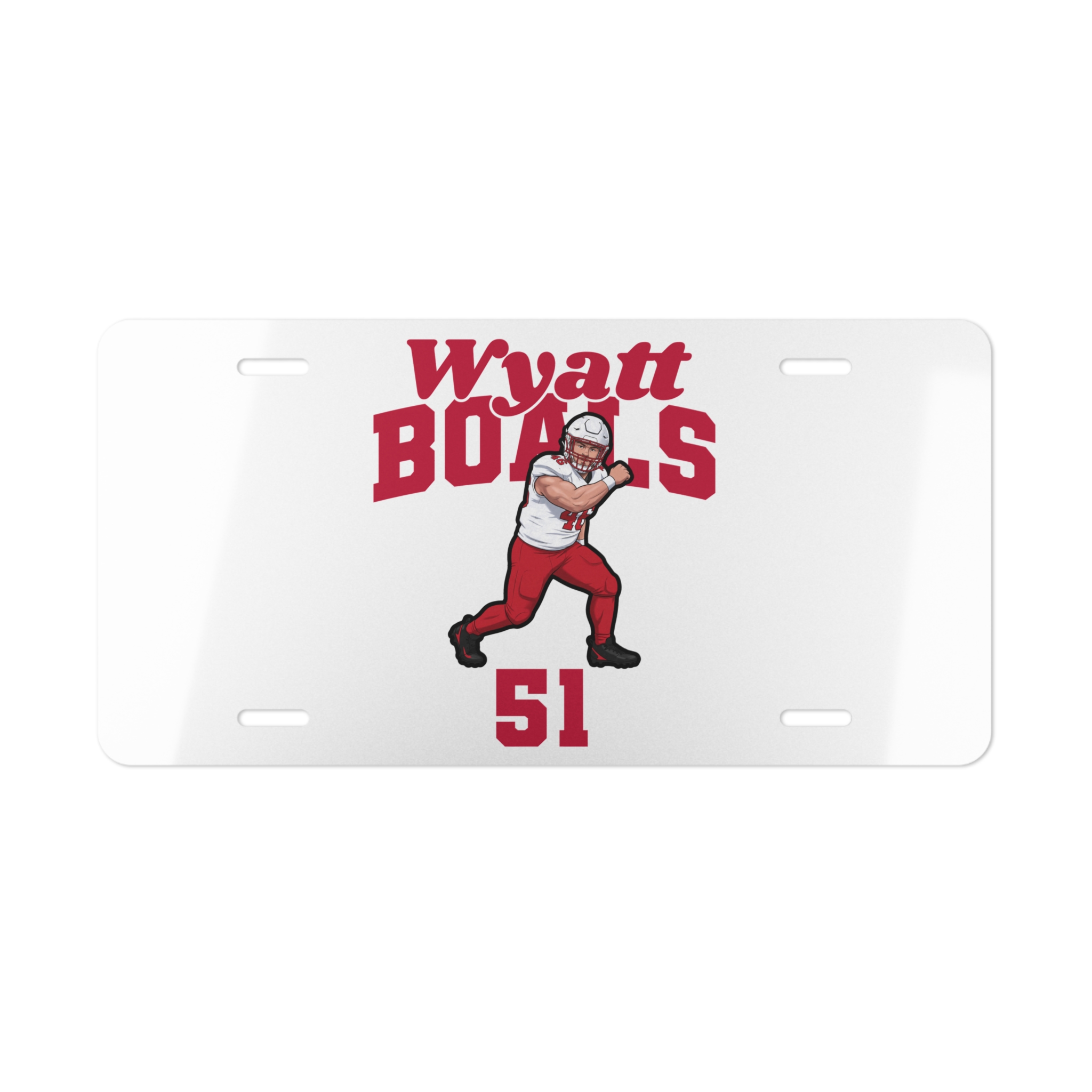 License Plate — character_signature_arch in Classic