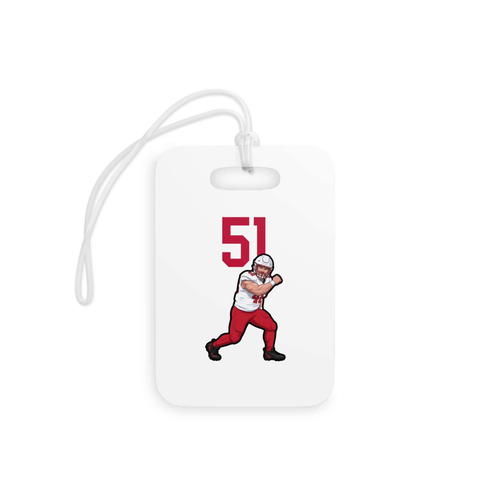 Bag Tag — character_number_top in Classic