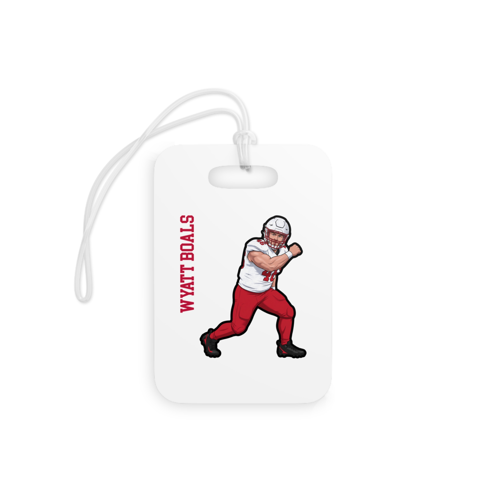 Bag Tag — character_name_vertical in Classic