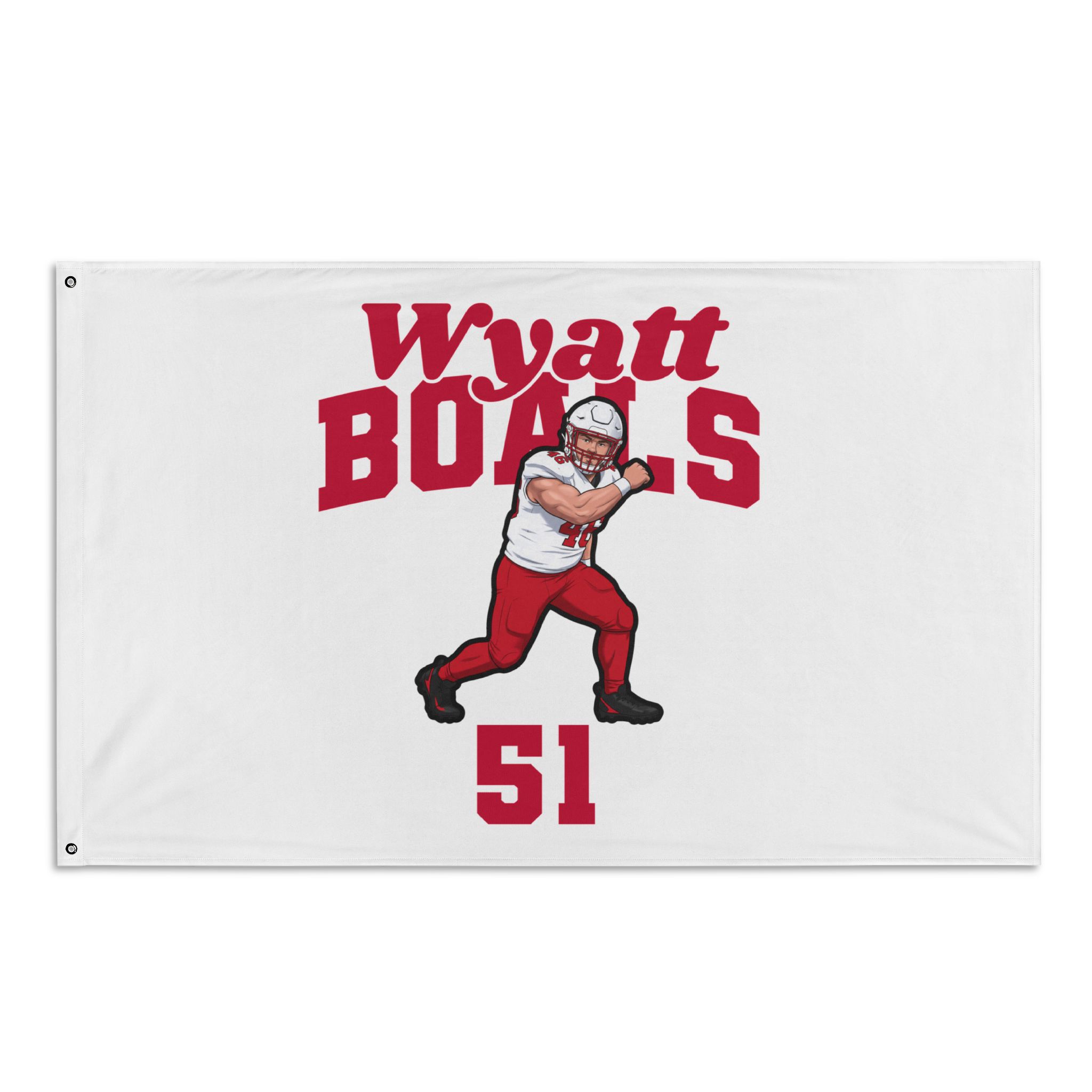 Flag (35 × 56 in) — character_signature_arch in Classic