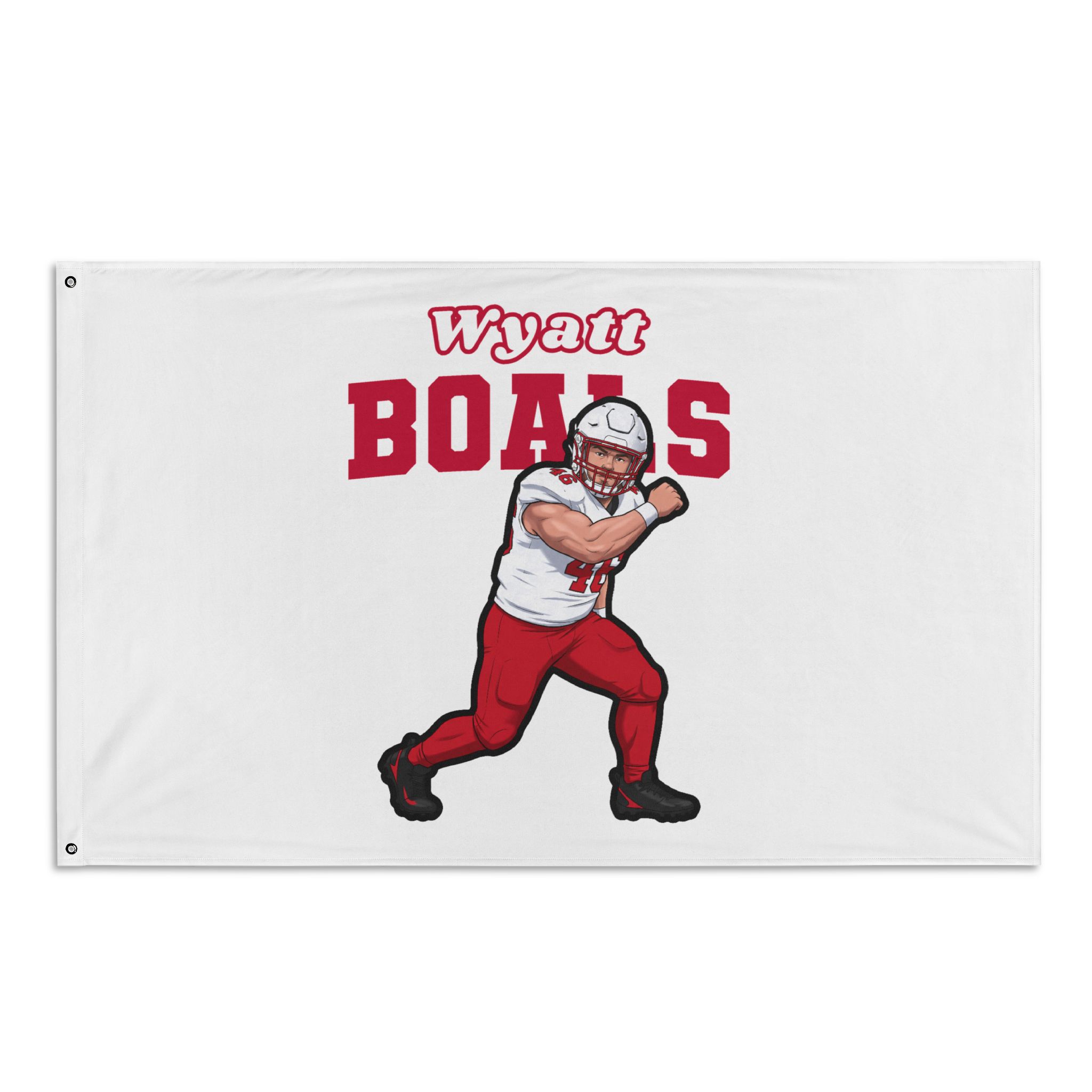 Flag (35 × 56 in) — character_name_arch in Classic