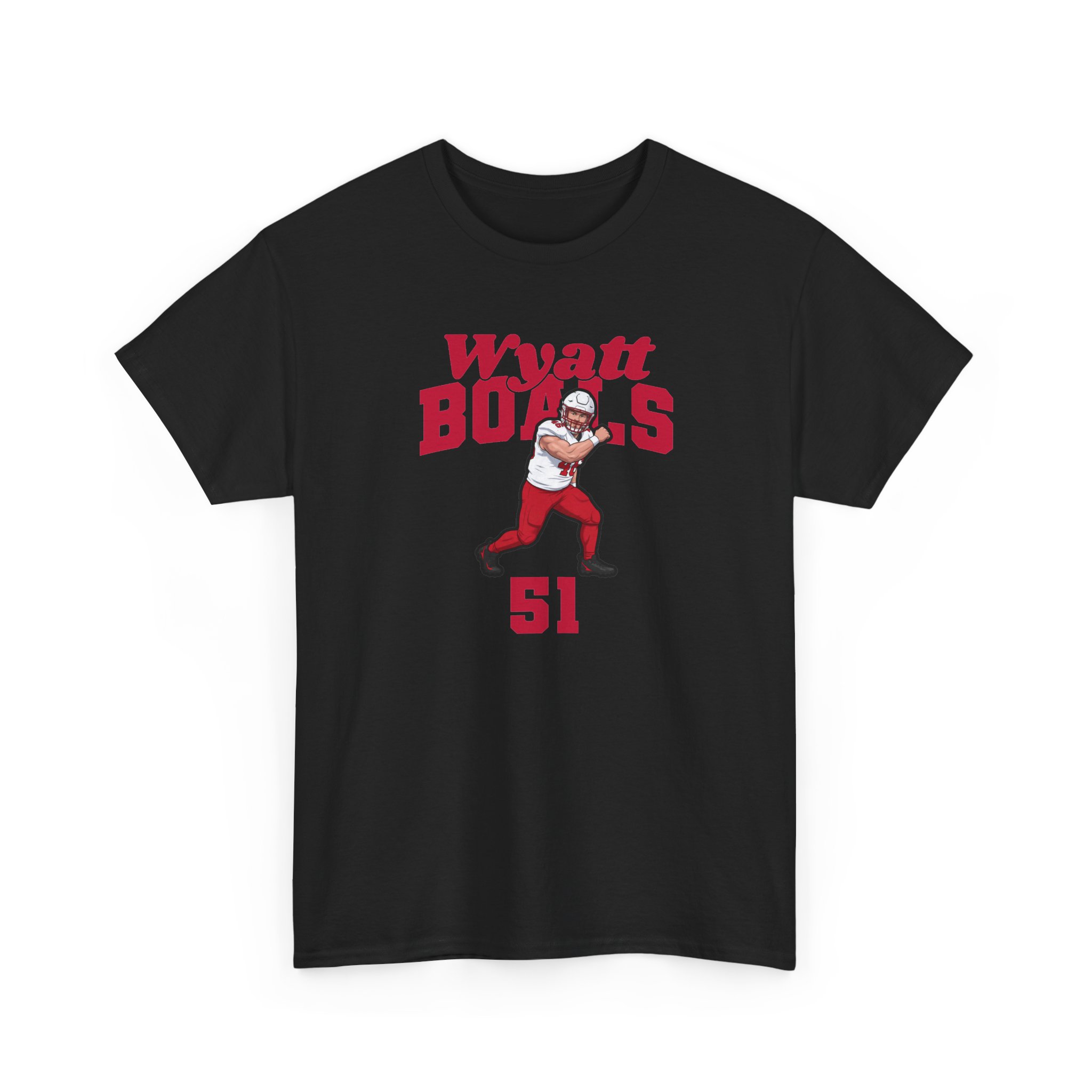 Tee — character_signature_arch in Black