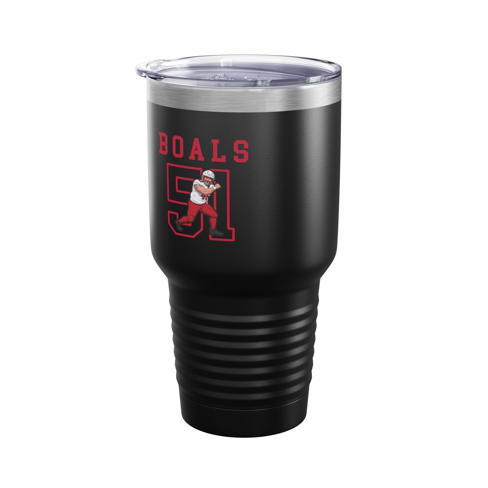 30oz Tumbler — character_shirsey in Black