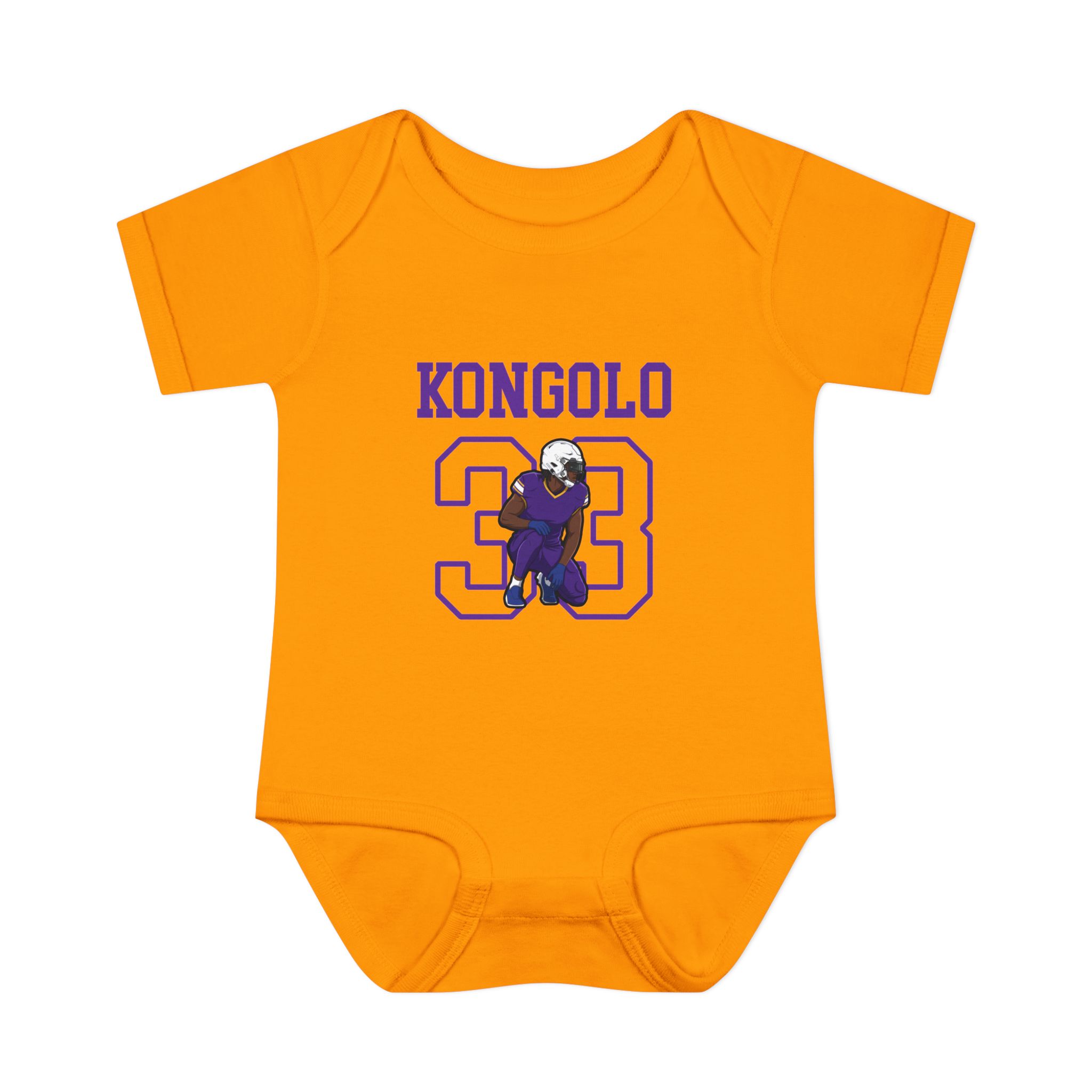 Baby Onesie — character_shirsey in Gold
