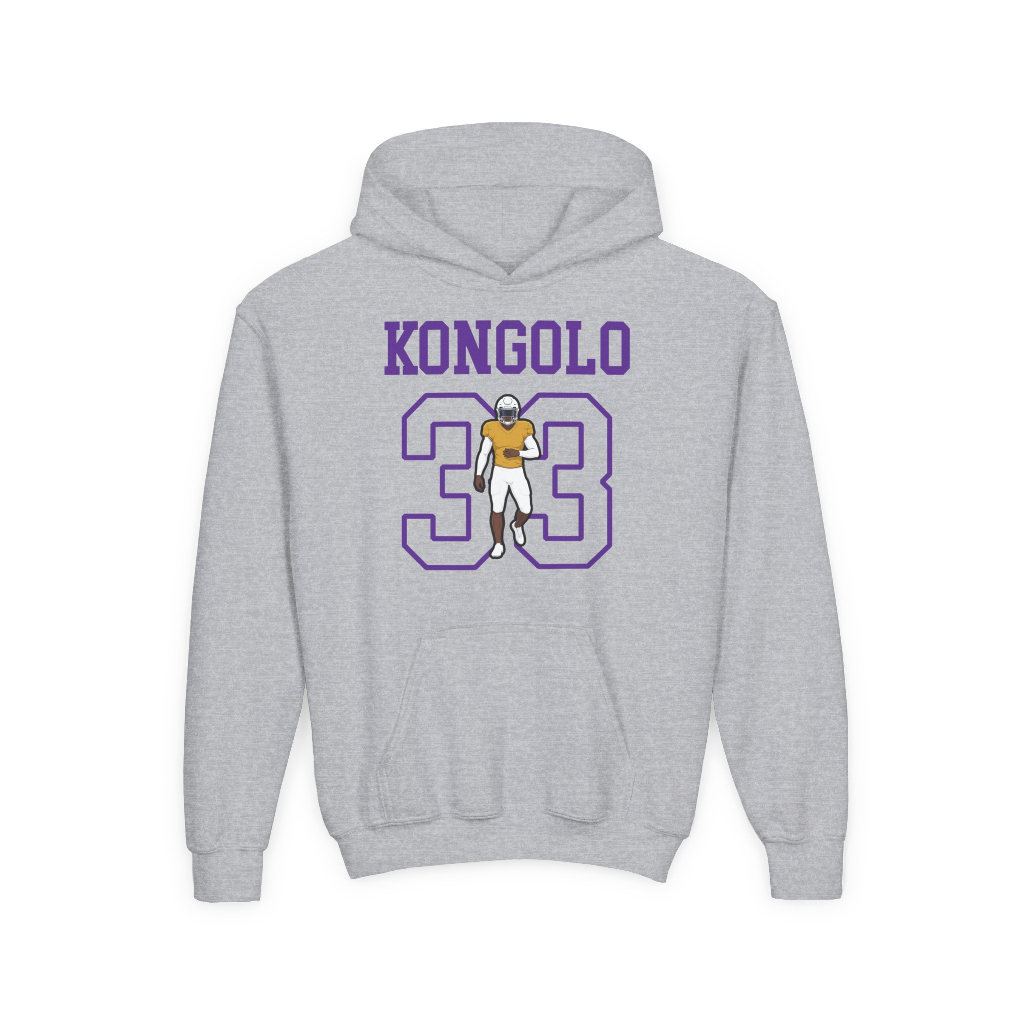Youth Hoodie — character_shirsey in Grey