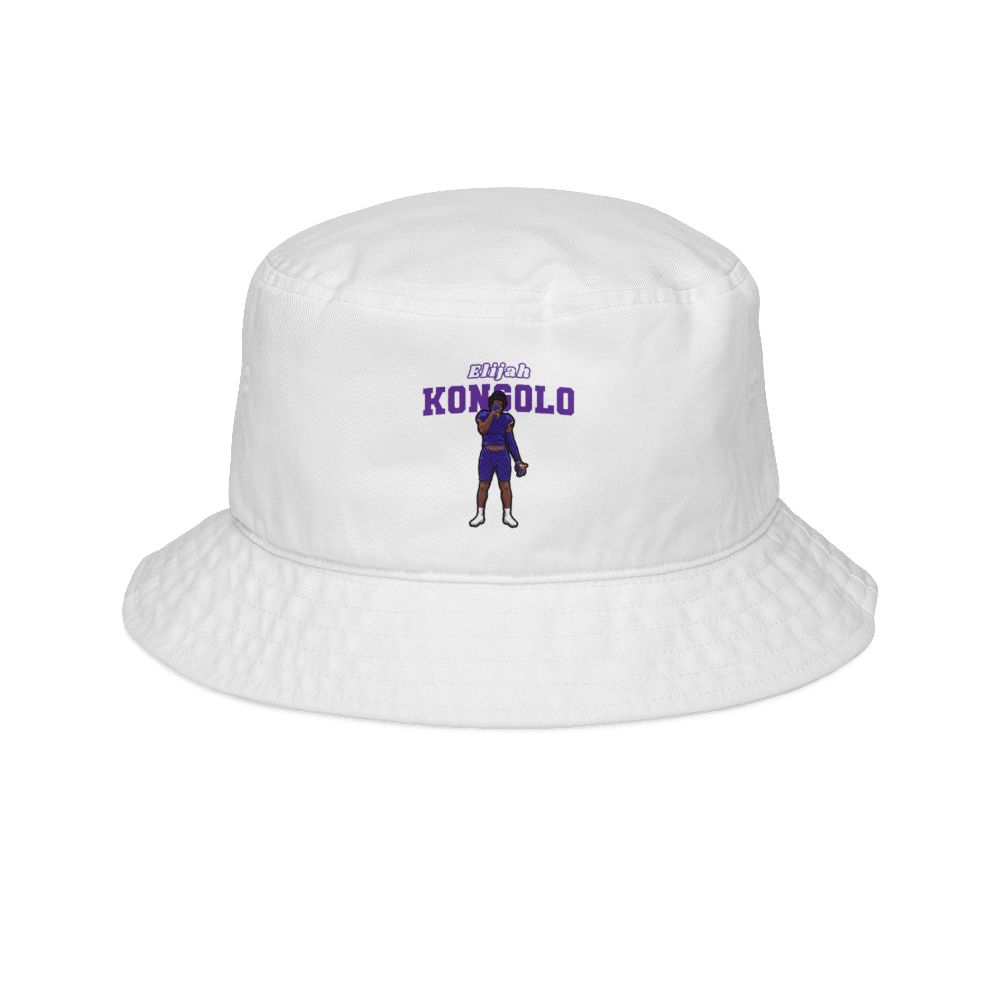 Bucket Hat — character_name_arch in White